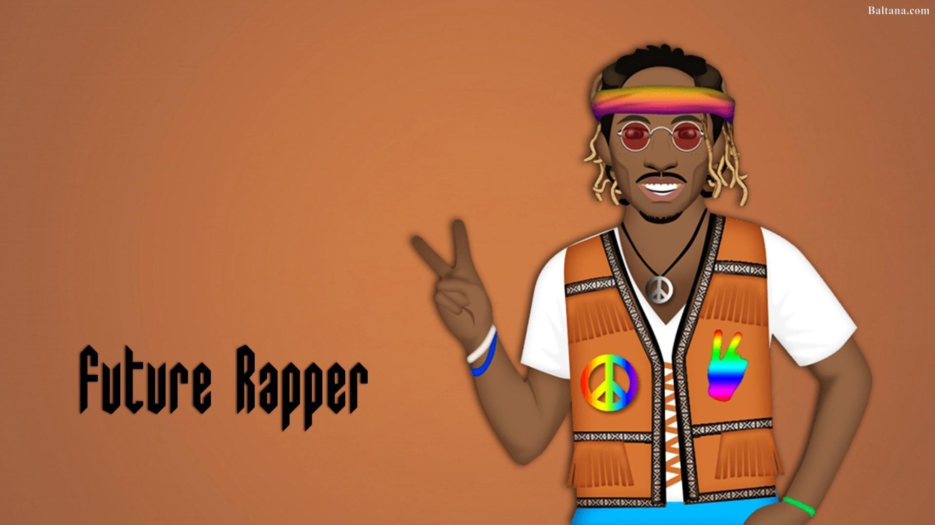 1920x1080 Animated Rappers Wallpaper