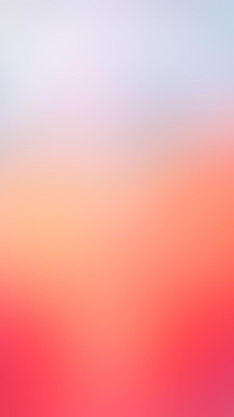 750x1334 Pink Love Cute Gradation Blur Wallpaper