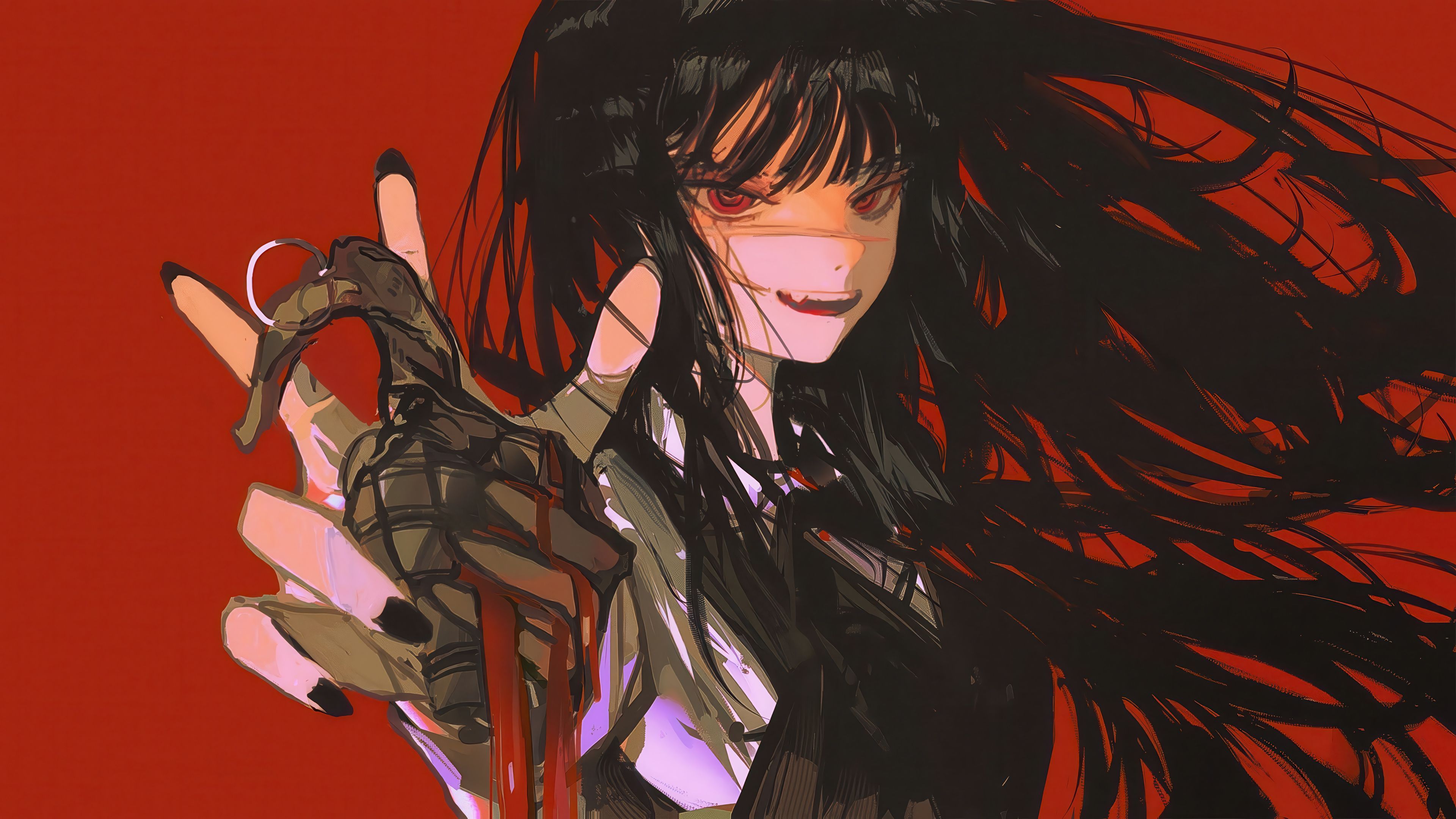 3840x2160 Yoru Chainsaw Man Wallpaper 4K HD PC k