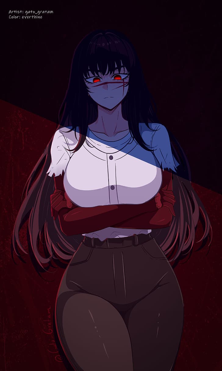 728x1213 Yoru (Chainsaw Man) 1080P, 2K, 4K, 5K HD wallpaper free download