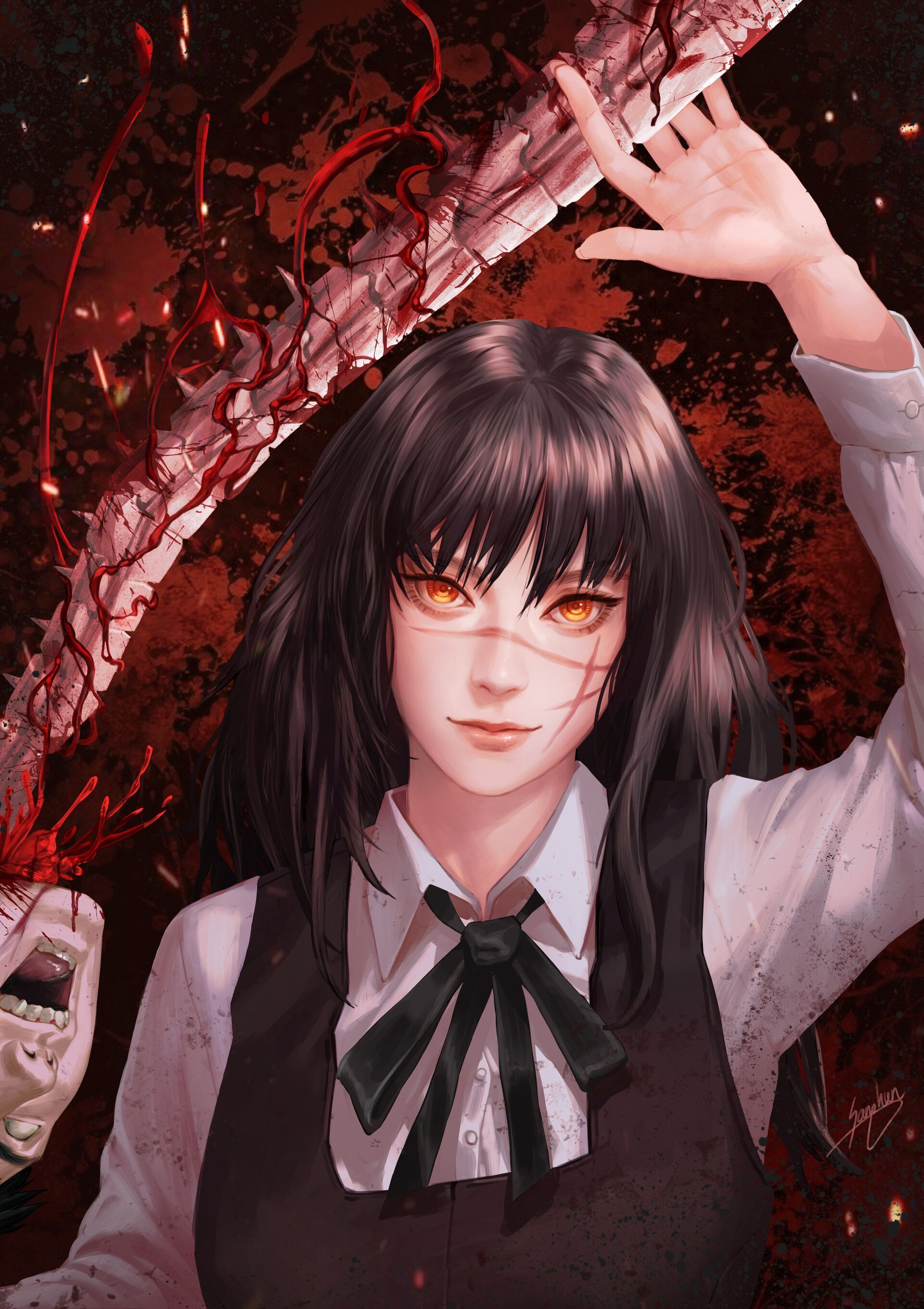 1920x2720 chainsawman yoru