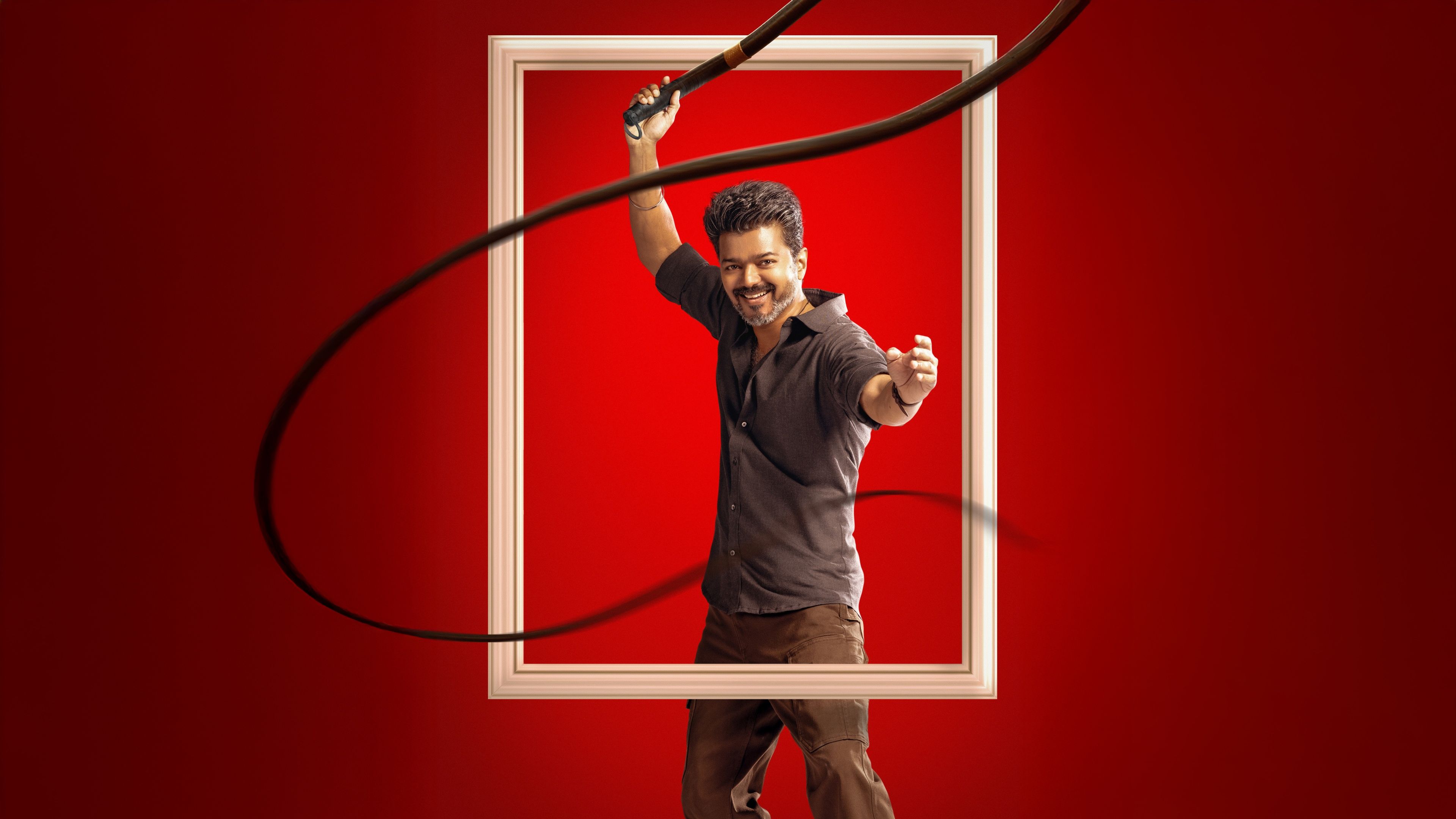 3840x2160 Thalapathy Vijay Wallpaper 4K, Jana Nayagan, 8K, 2026 Movies
