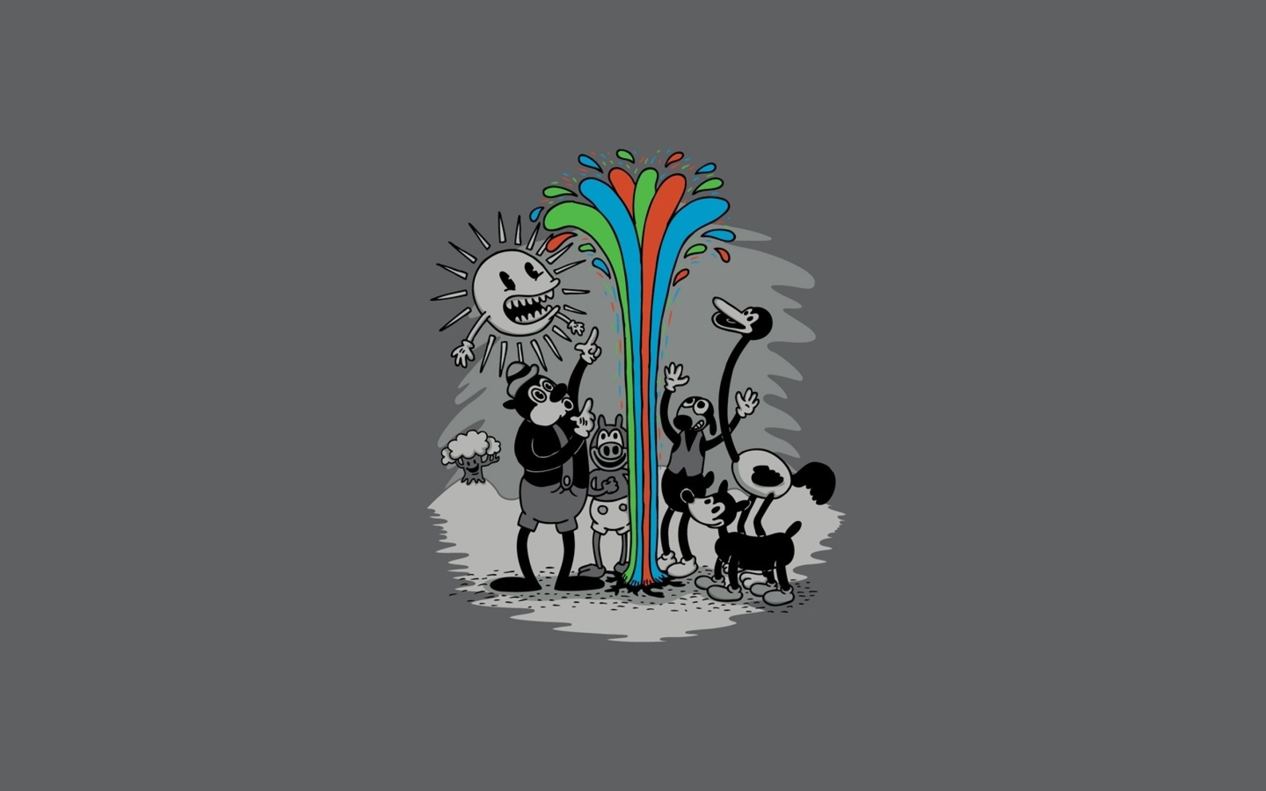 2560x1600 Download Funny Fun Art HD Wallpaper