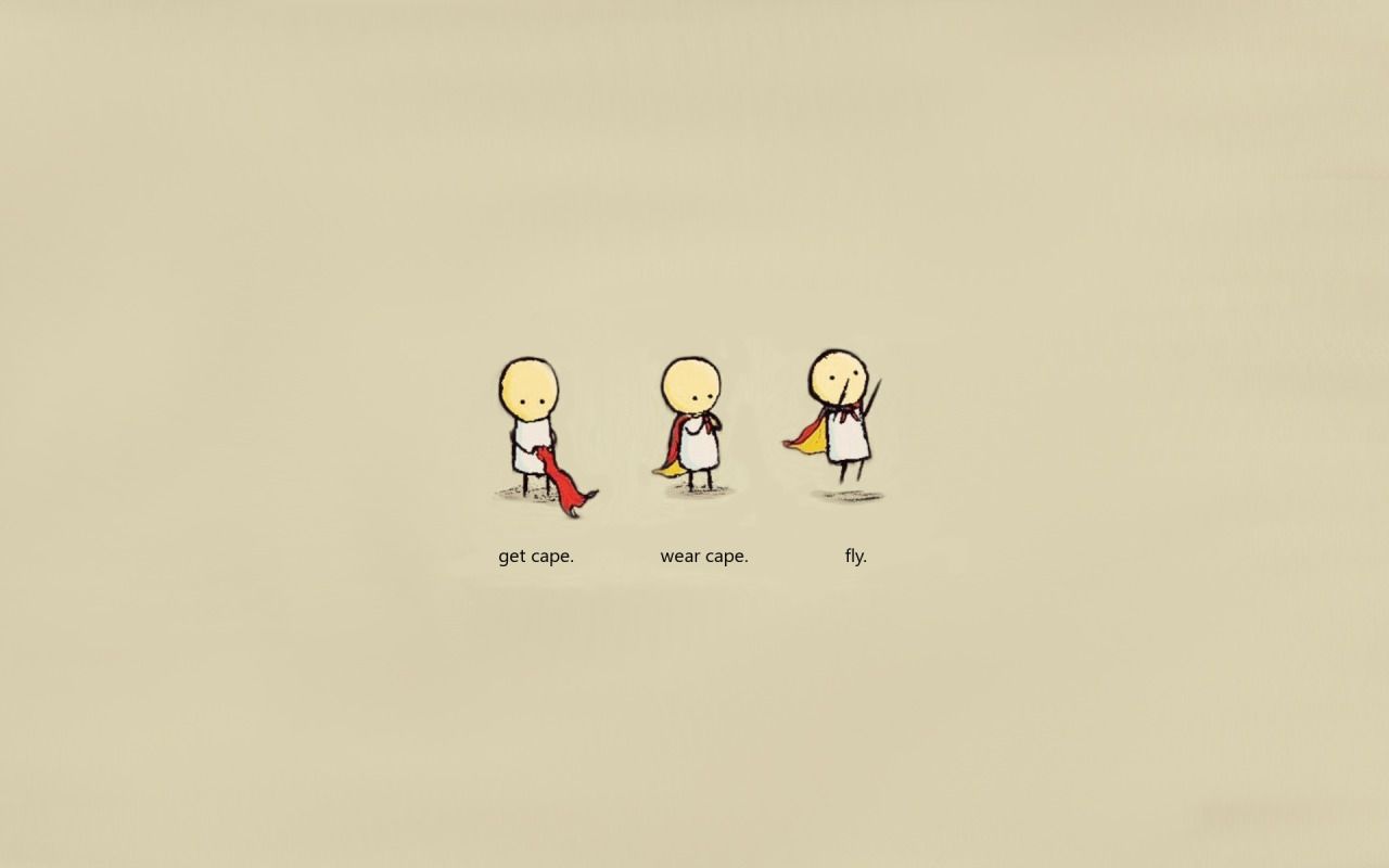 1280x800 Funny Minimalist Wallpaper