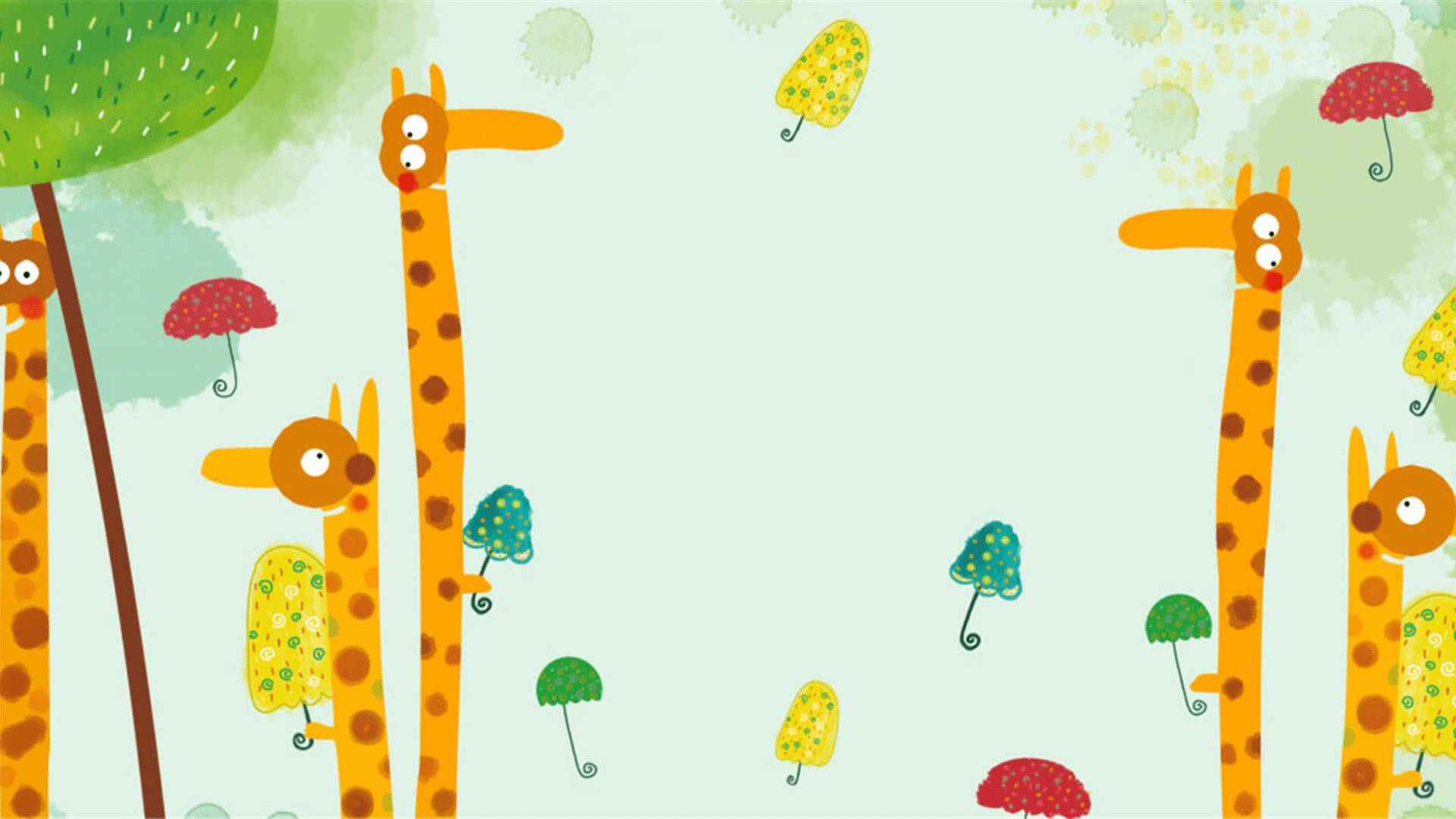1920x1080 Funny background - #drawing Design Template