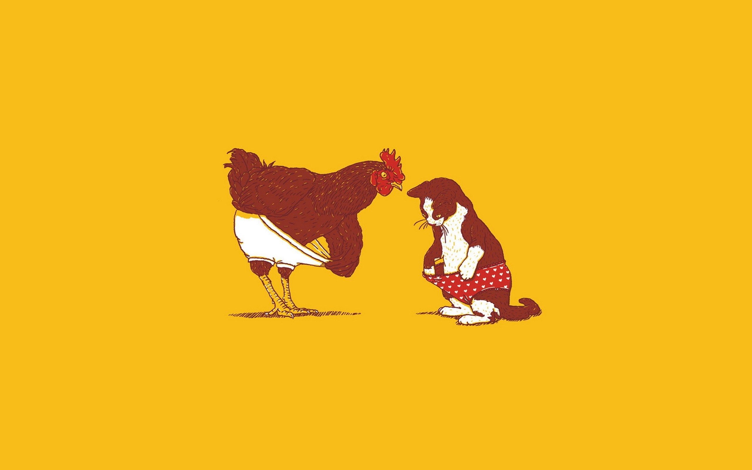 2560x1600 Funny Art Wallpaper