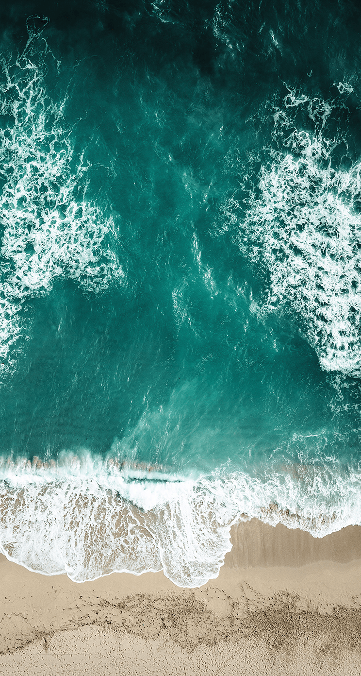 744x1392 Beach Lock Screen Galaxy S8 Plus, Download Wallpaper