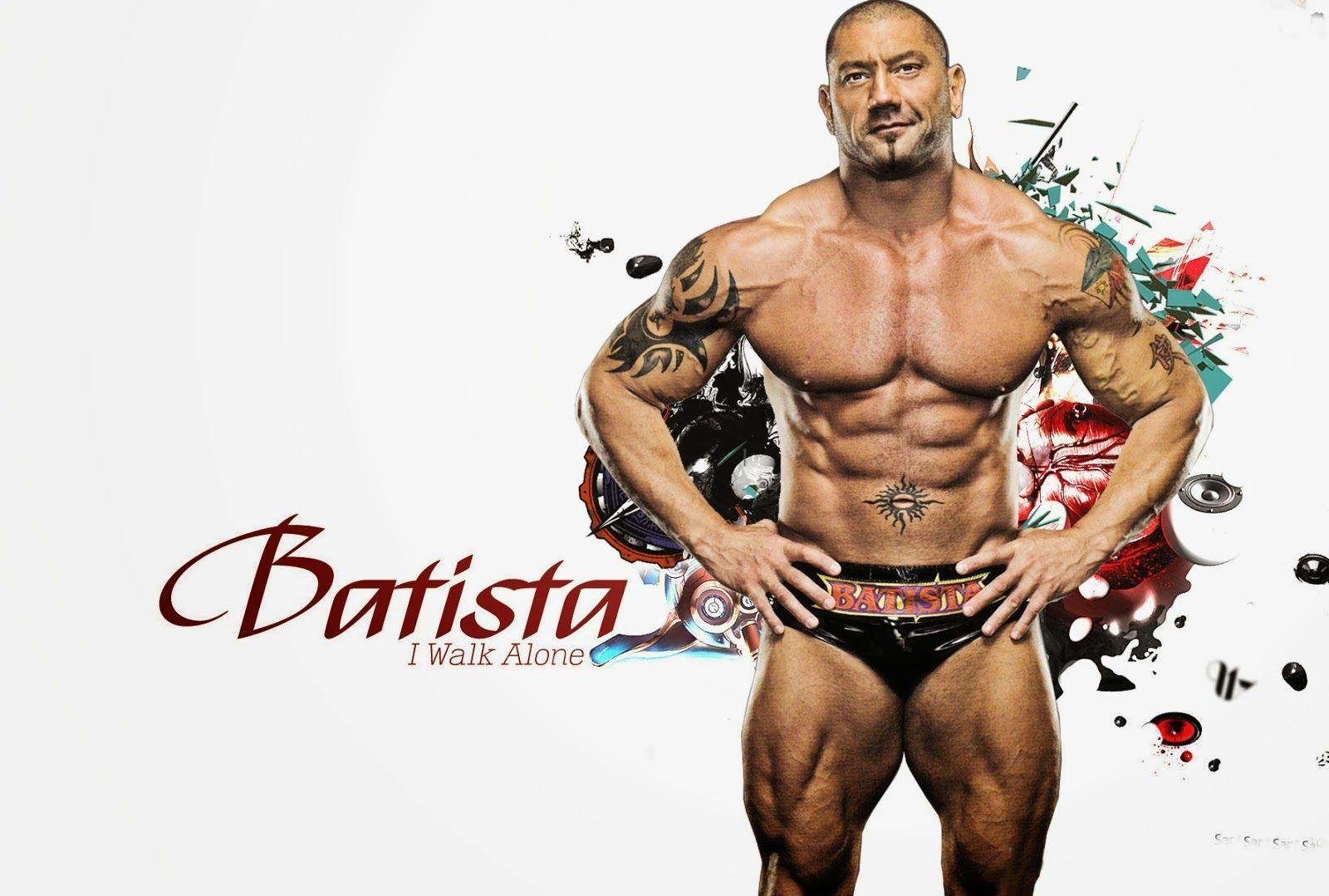 Batista The Animal Shirtless HD WWE Wallpaper