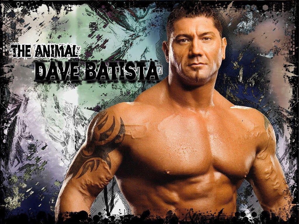 1024x768 WWE Wrestler Batista HD Wallpaper