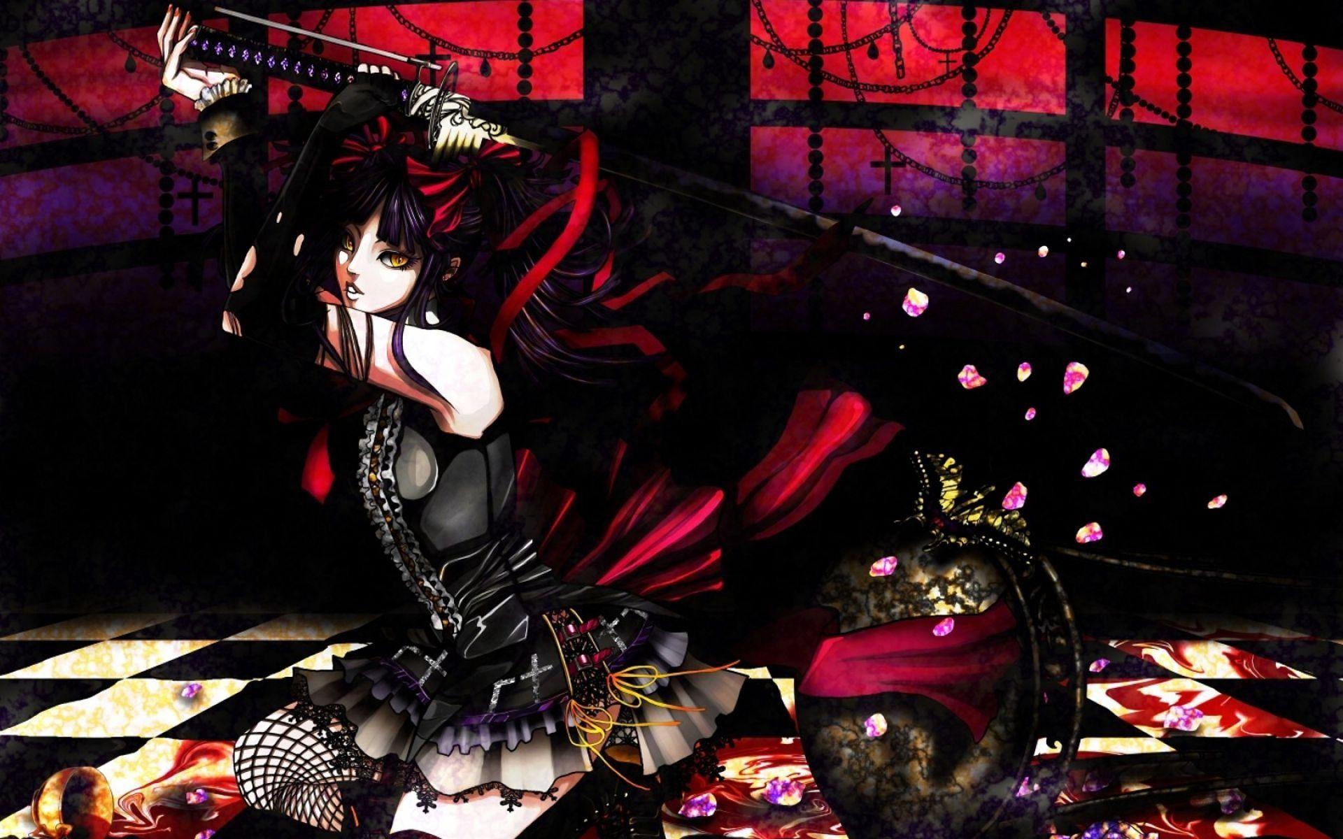 HD wallpaper: Anime, Touhou, Dark, Gothic | Wallpaper Flare