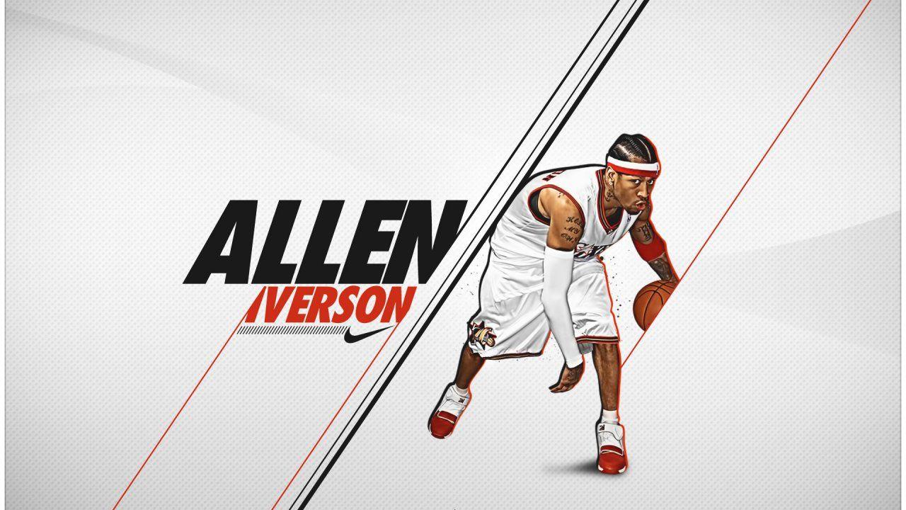 1280x720 Nba Basketball Allen Iverson Wallpaper HD Desktop Wallpaper 4k