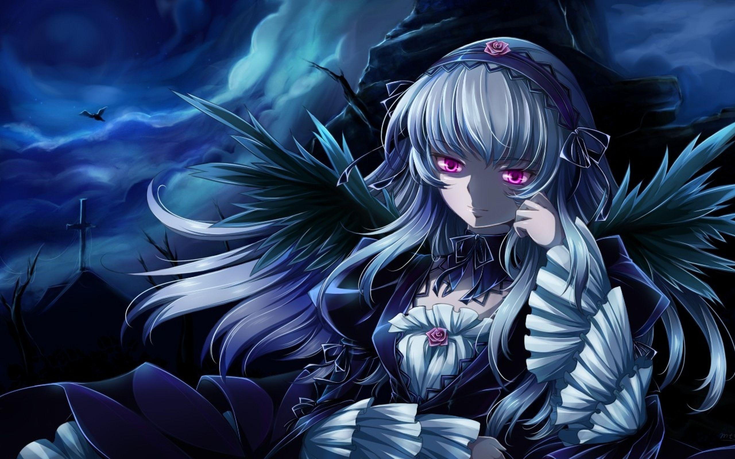 Gothic Anime Wallpapers Top Free Gothic Anime Backgrounds Wallpaperaccess