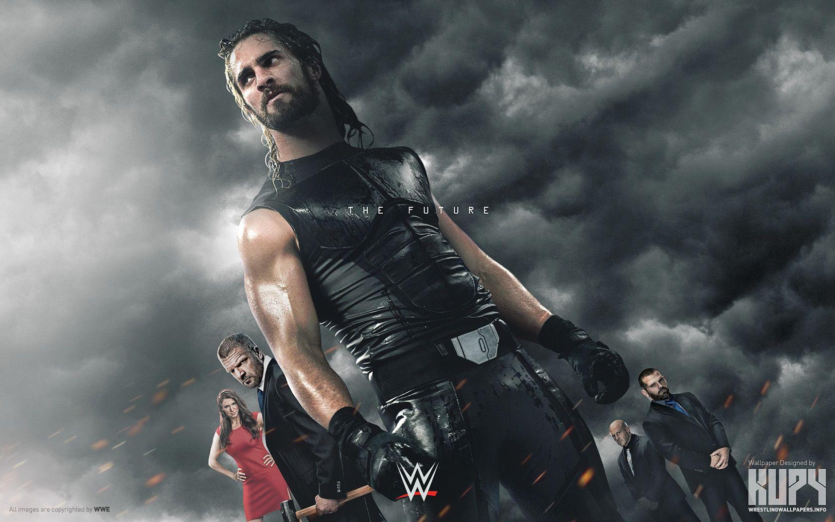 1680x1050 Wwe Raw Superstars 2015 Wallpaper Seth Rollins HD