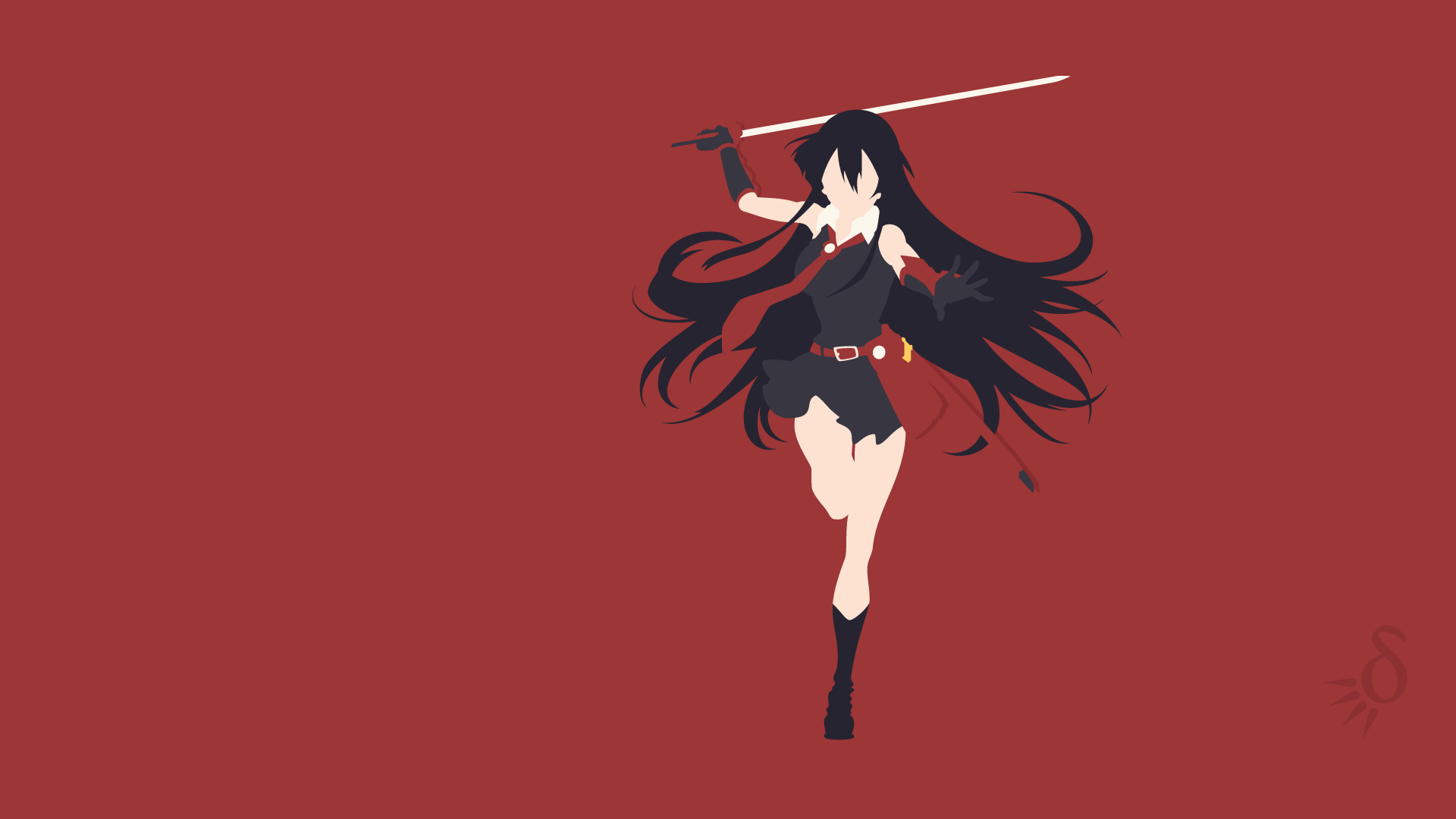 1920x1080 #Akame ga Kill!, #anime vectors, #Akame, wallpaper. Anime