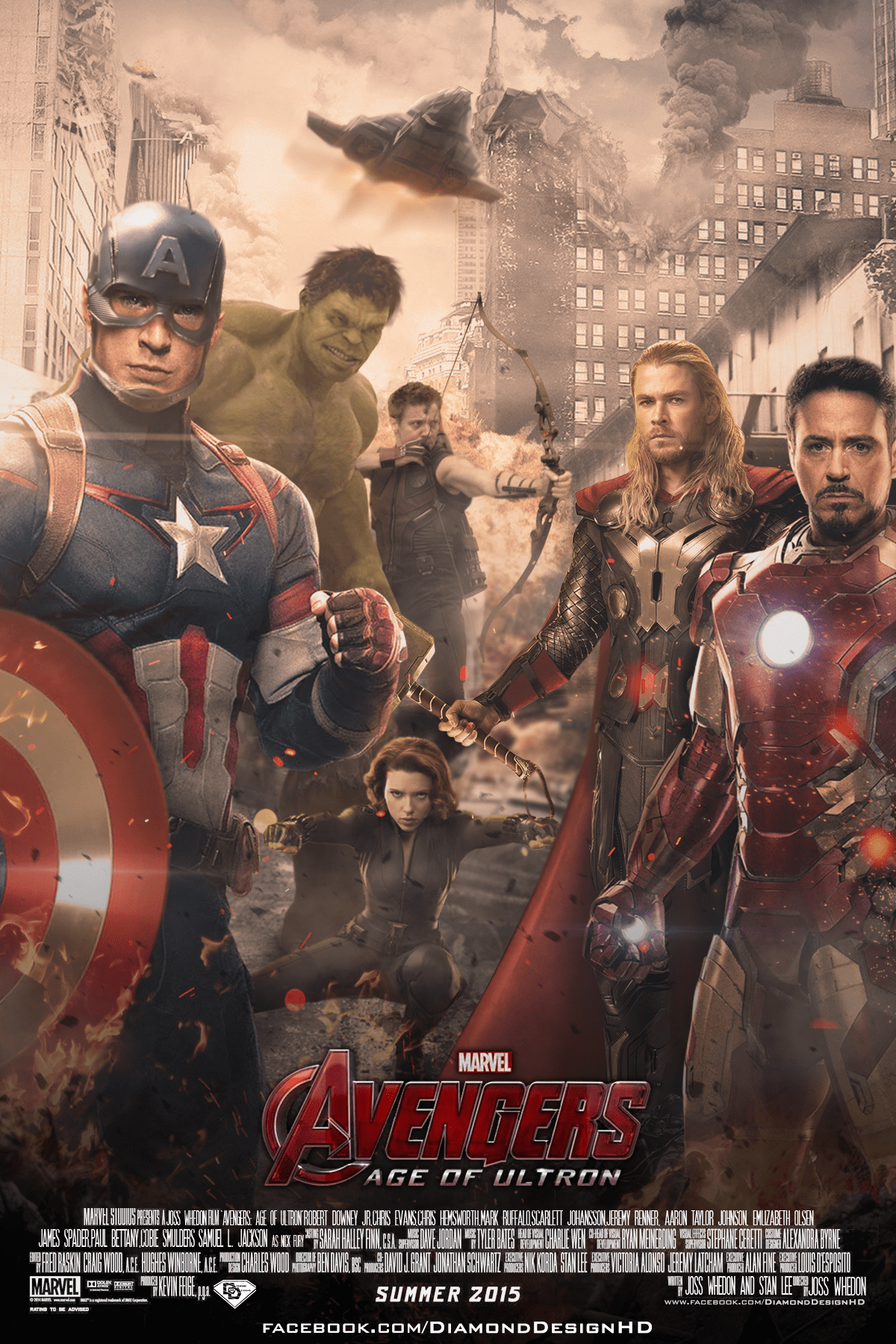 1200x1800 Avengers: Age of Ultron (FAN MADE) Poster photo