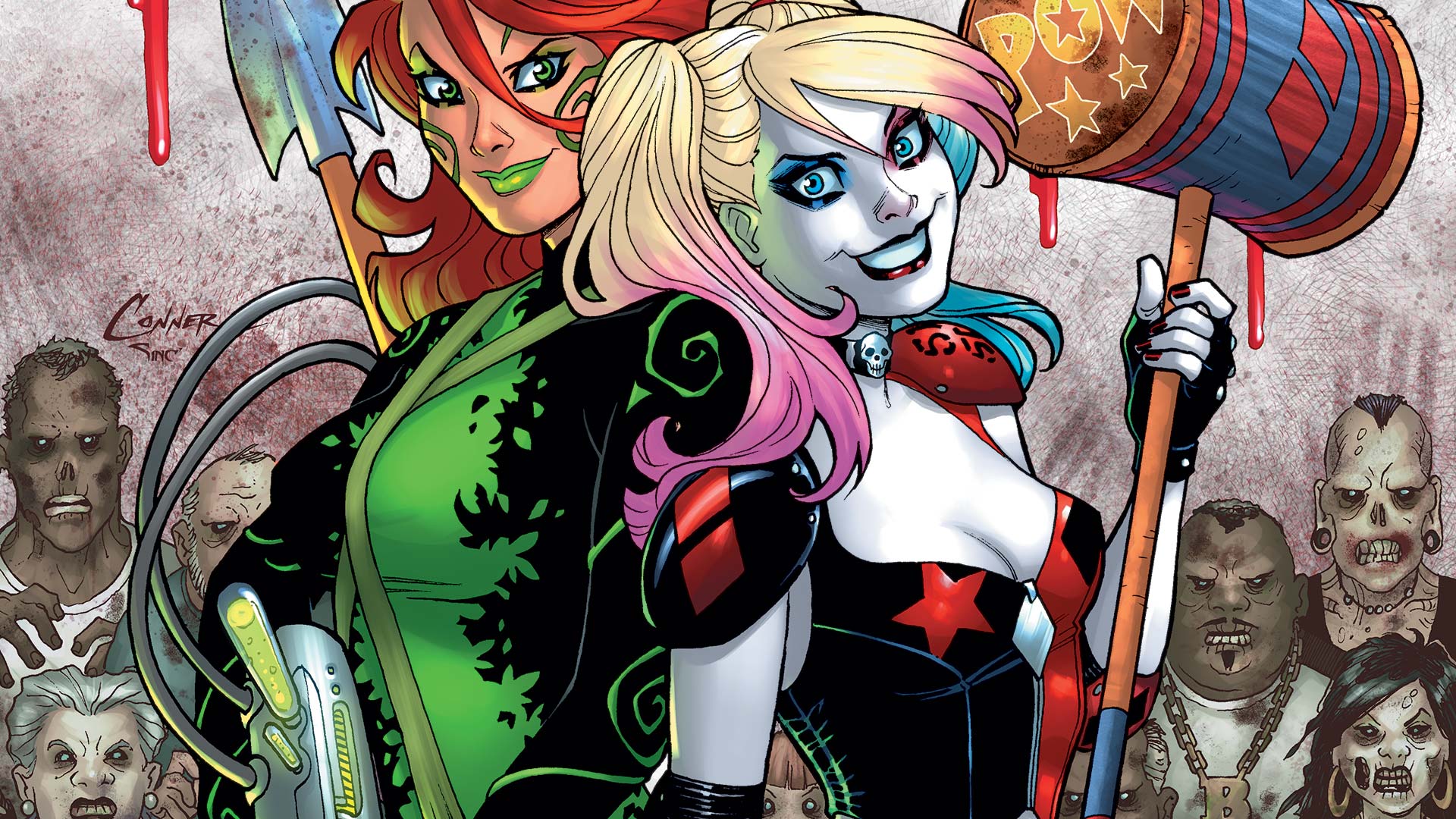 1920x1080 Harley Quinn and Poison Ivy: The Greatest Partnership