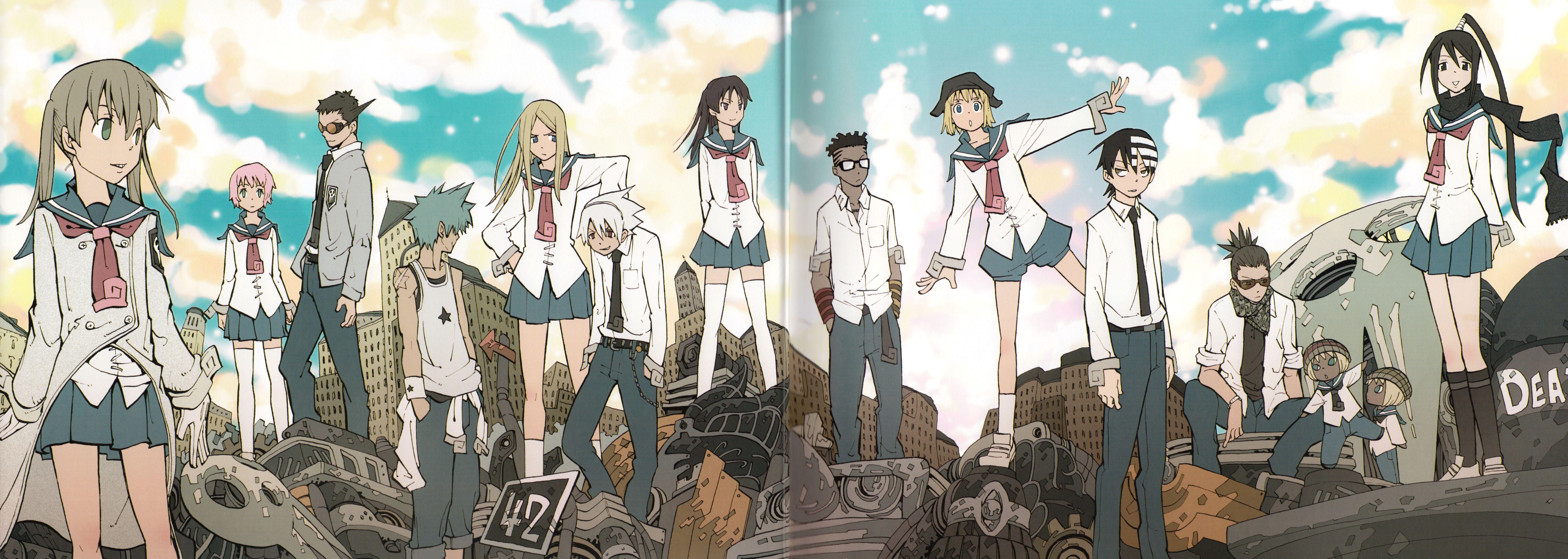 6880x2451 6880x2451px Soul Eater 3092.03 KB