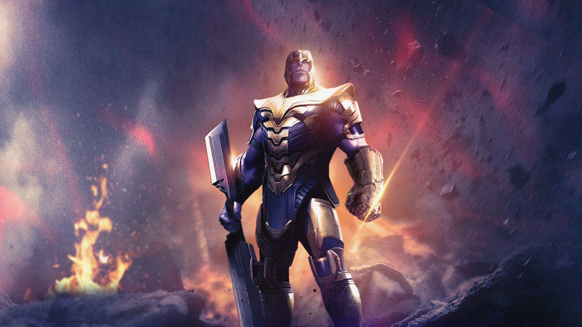 1920x1080 Avengers Endgame Thanos 4k Laptop Full HD 1080P HD 4k