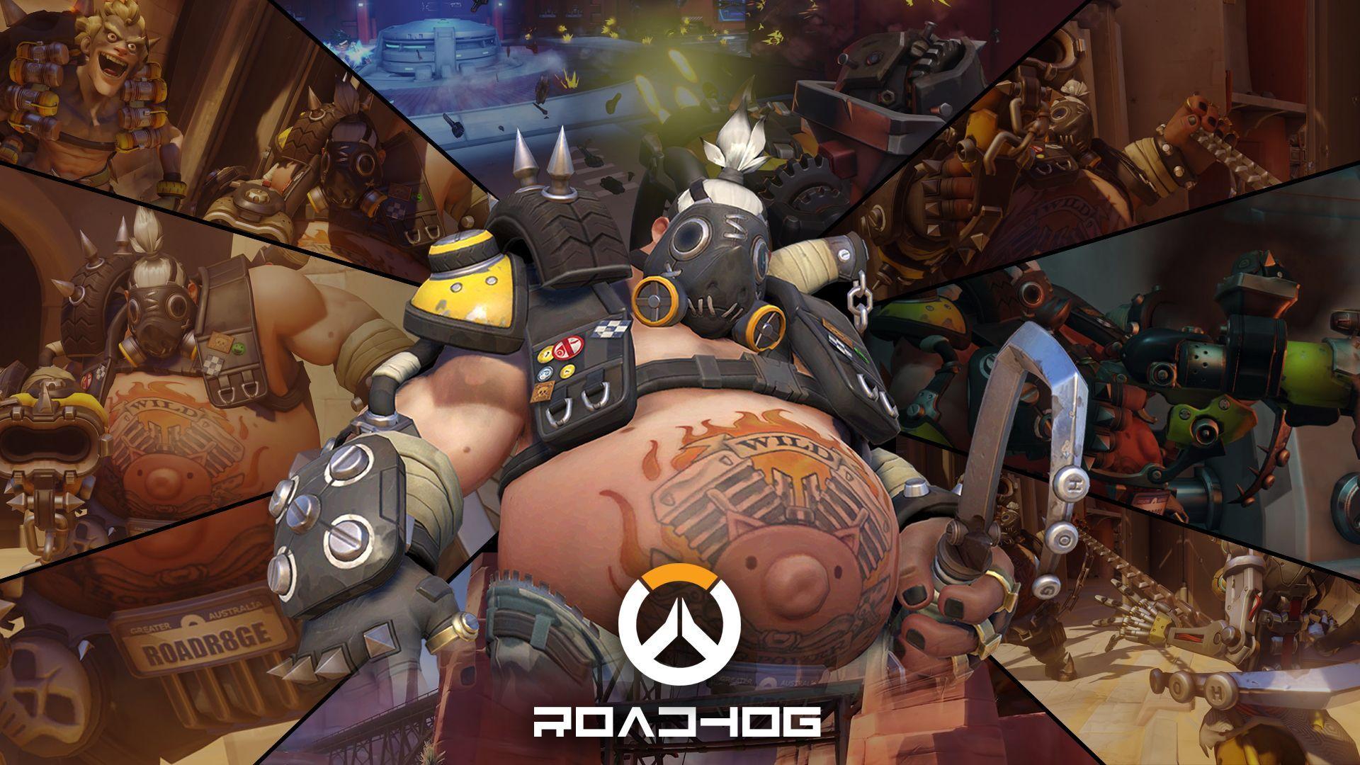 1920x1080 Video Game Overwatch Roadhog Wallpaper. Overwatch wallpaper