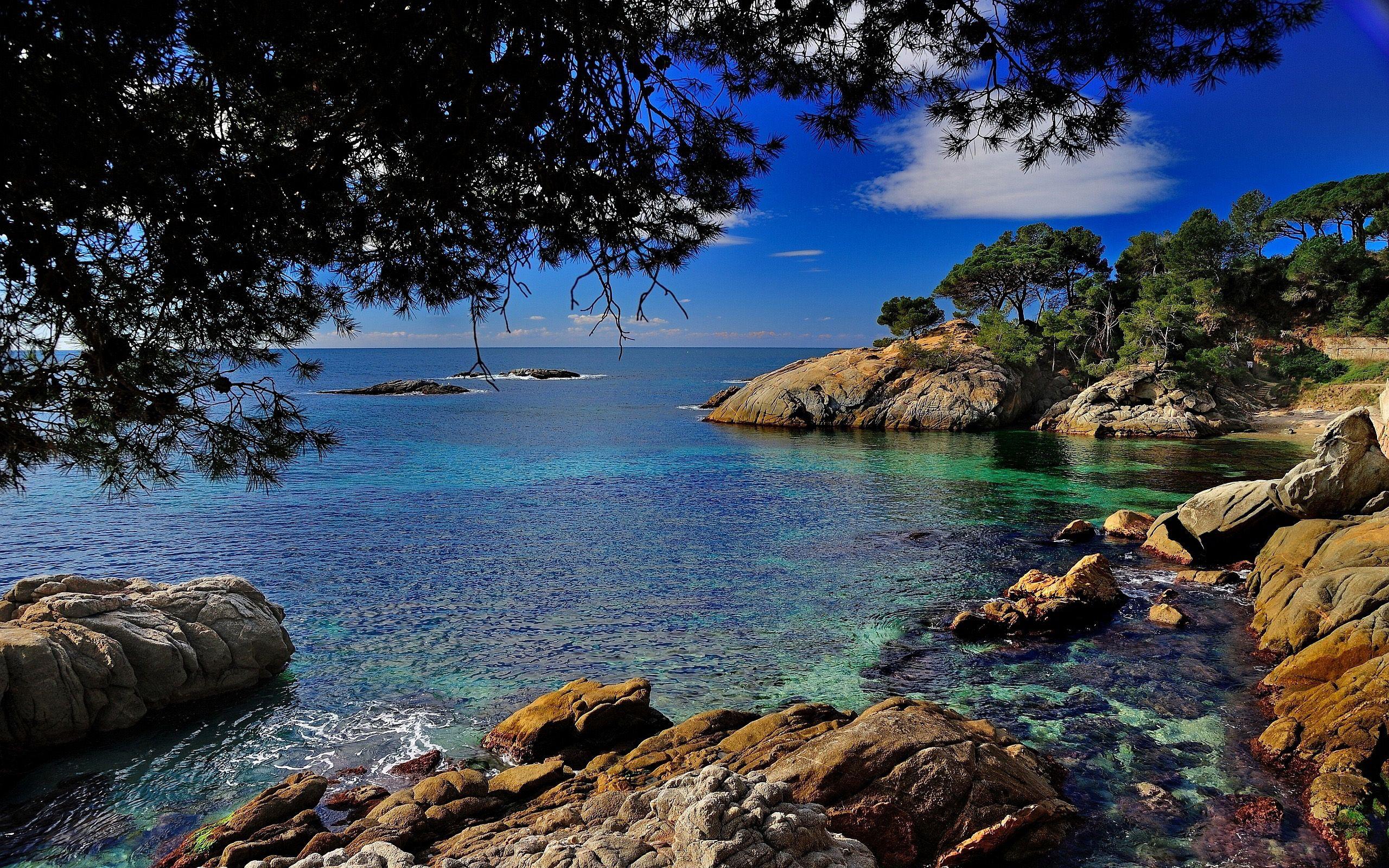 2560x1600 Costa Brava Catalonia Spain .