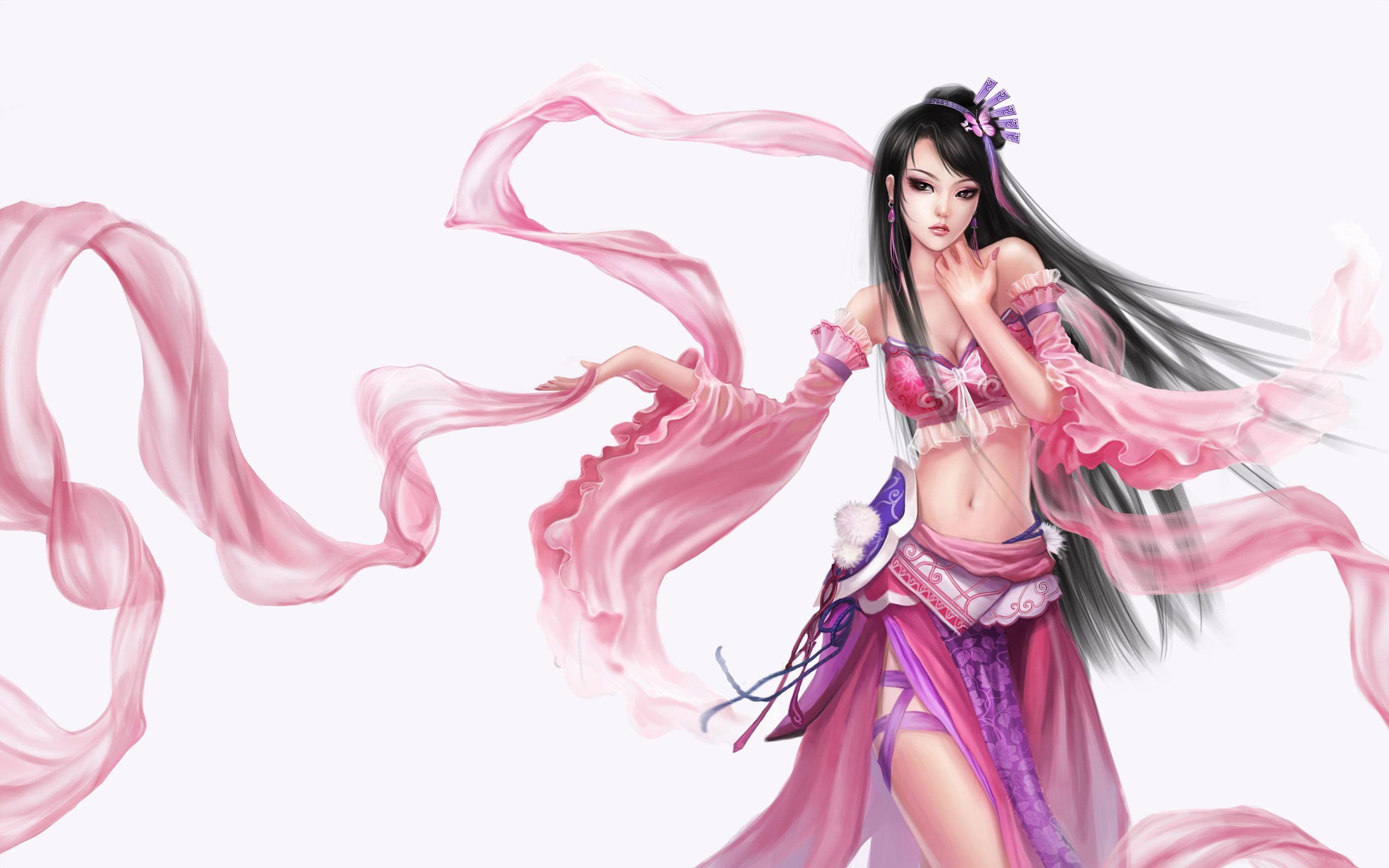 3840x2400 Asian Dancer Oriental Dance Dancing Beautiful Chinese Girl With