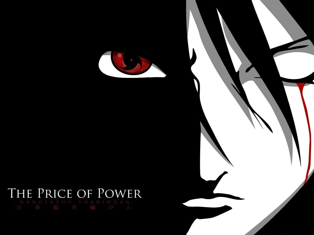1280x960 The Price of Power, Naruto Shippuuden, anime, Sharingan, anime