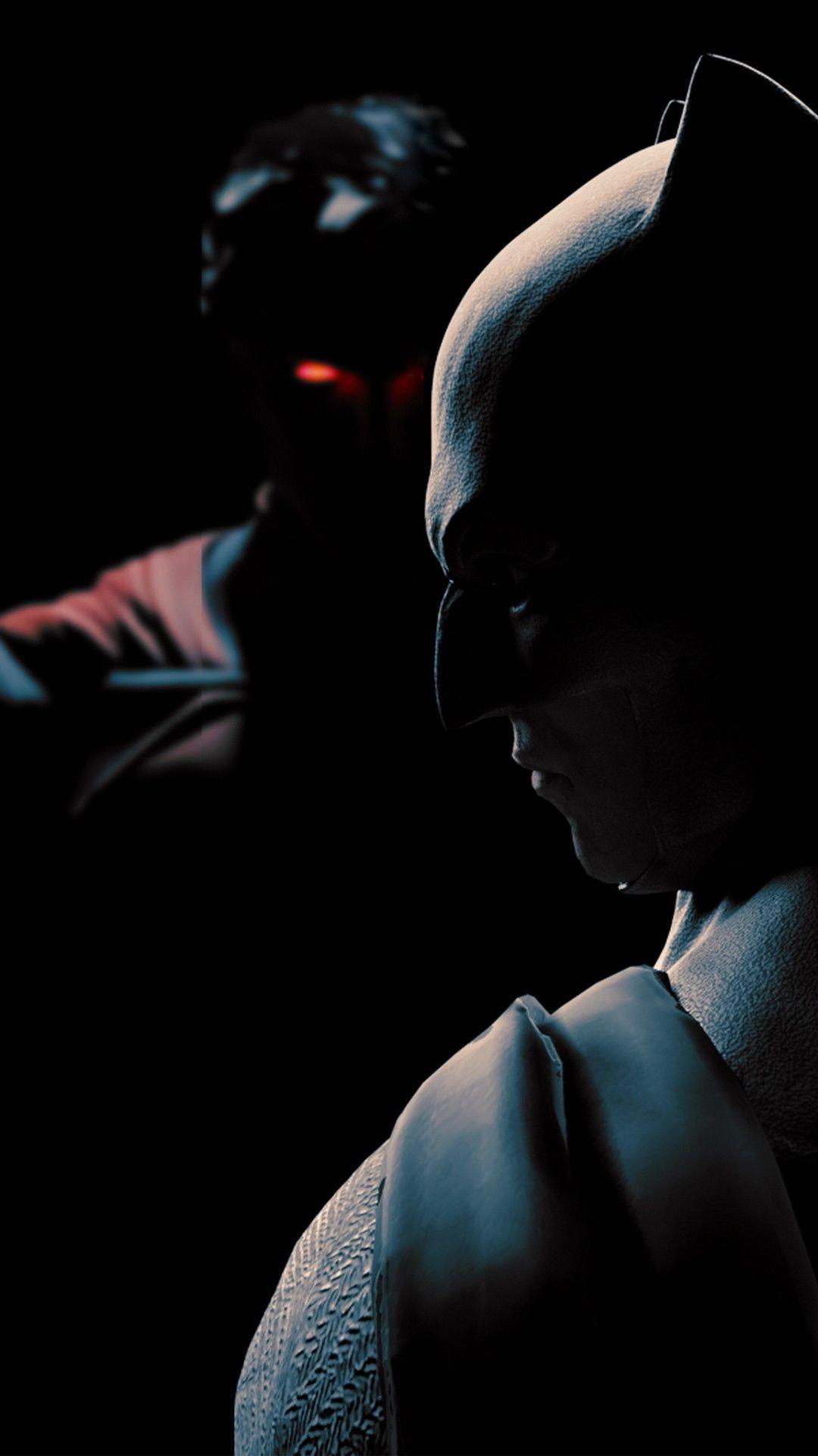 1080x1920 Superman Batman Fan art 4K Wallpaper
