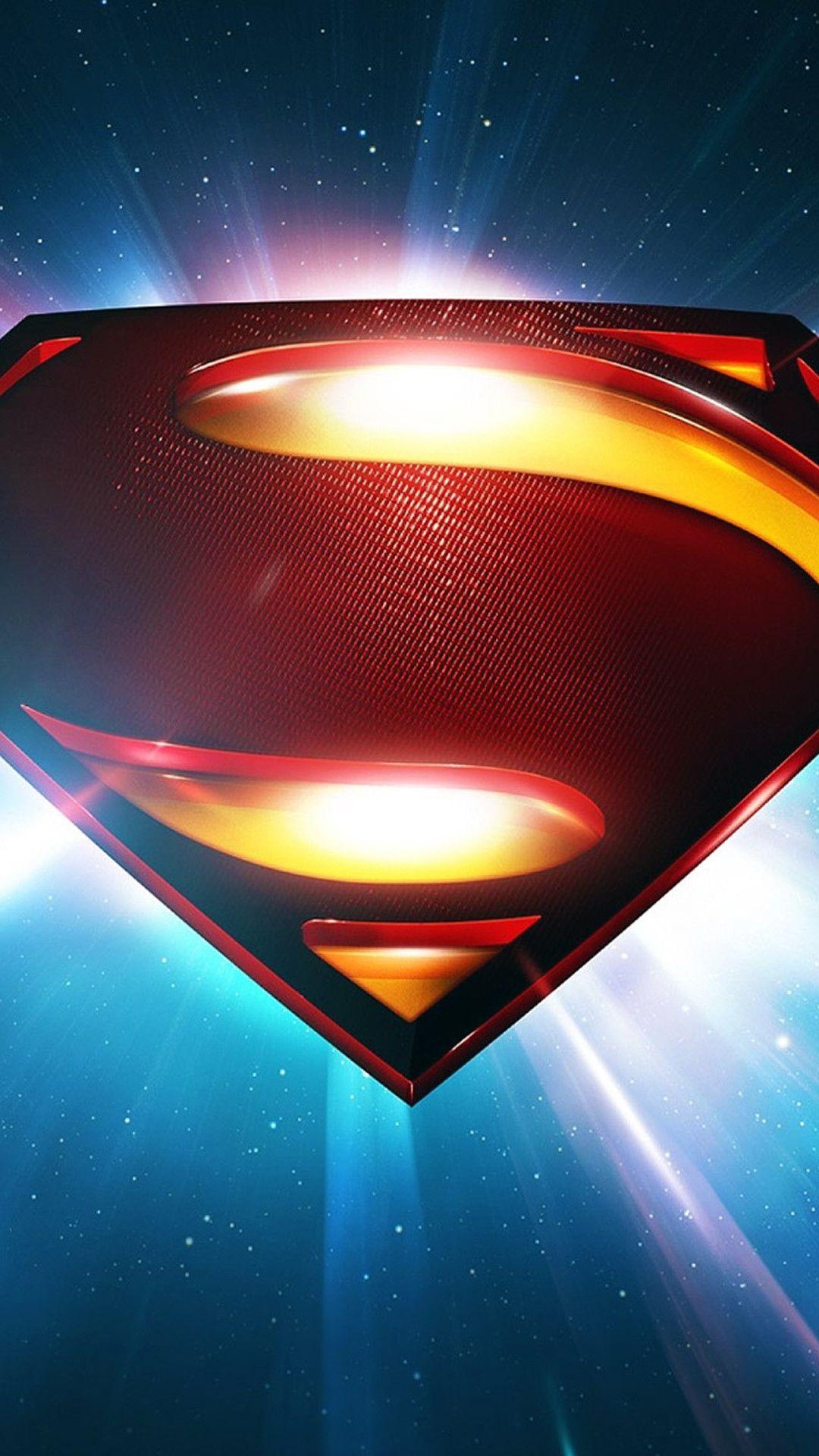 1080x1920 Superman Logo iPhone Wallpaper HD