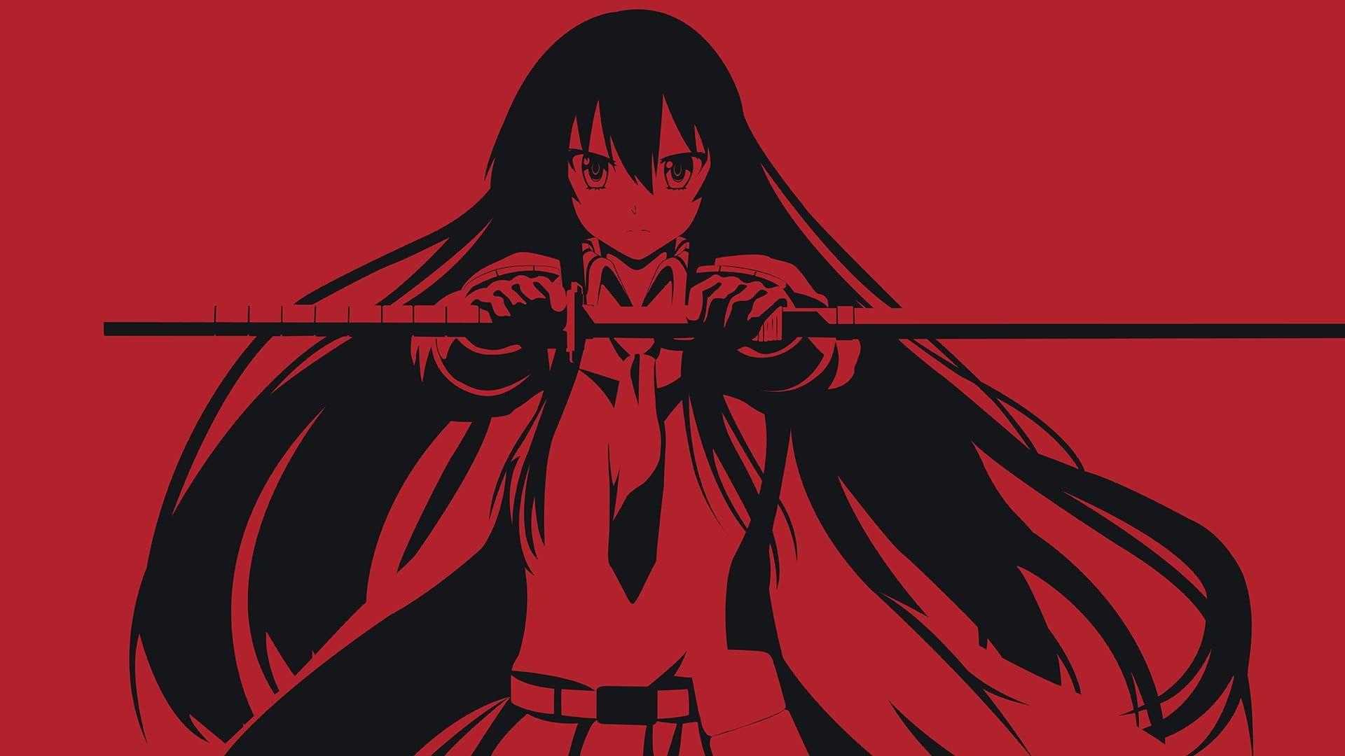 1920x1080 Akame from Akame Ga Kill, anime, Akame ga Kill!, Akame HD