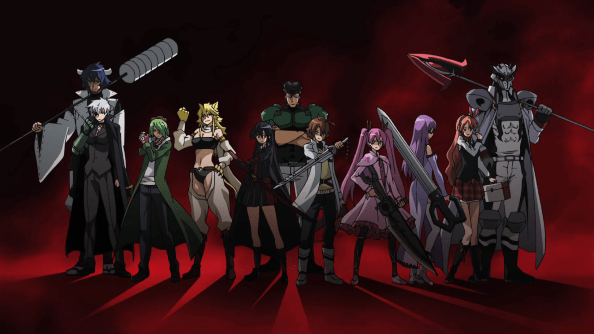 1920x1080 Night Raid. Akame Ga Kill!
