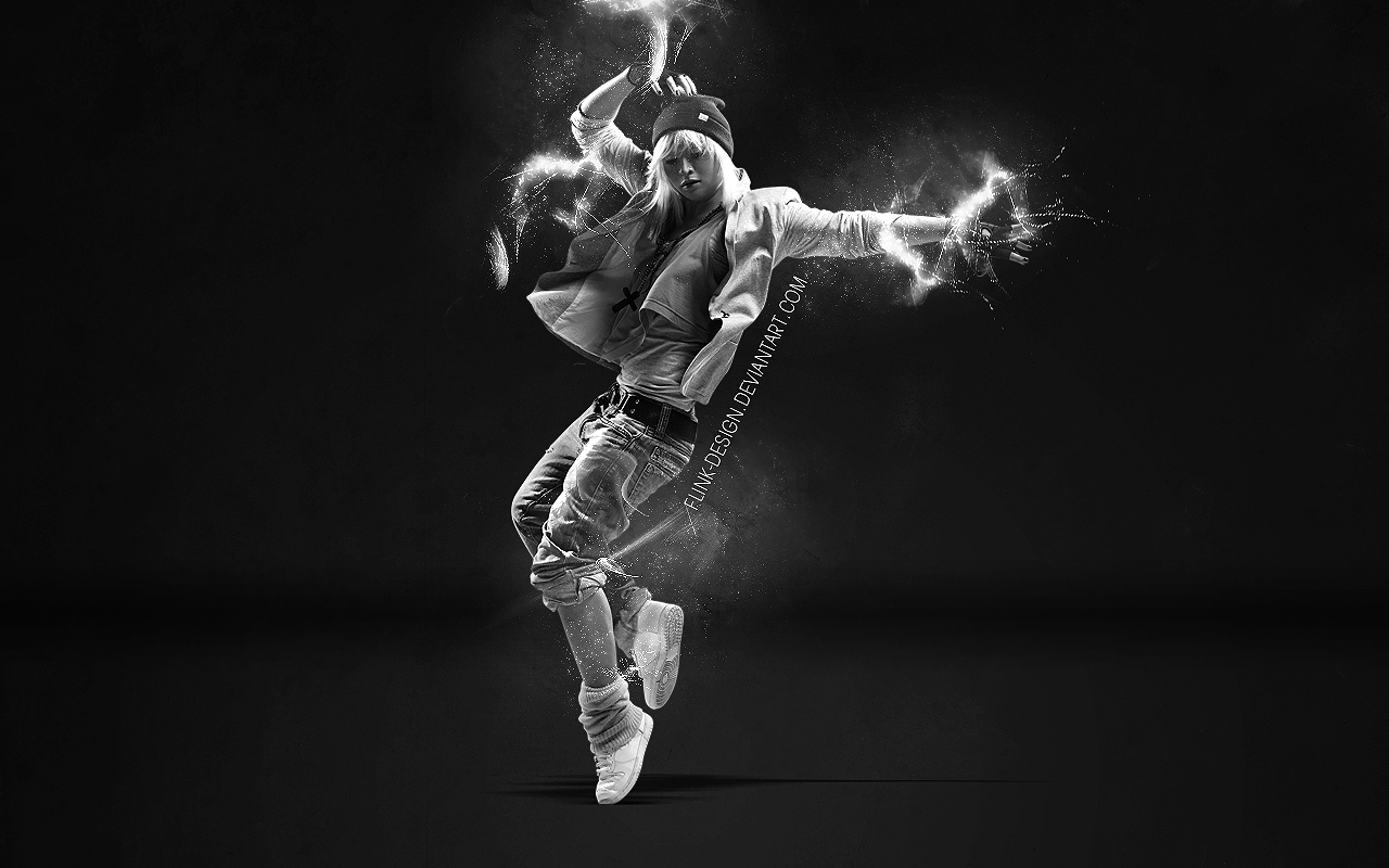 1280x800 Dance Girl Wallpaper