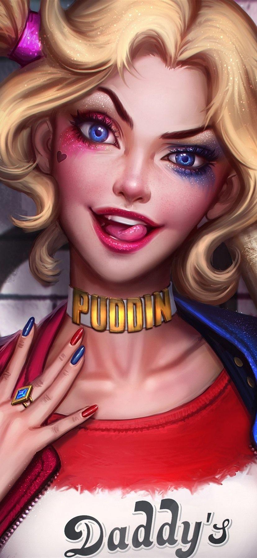 828x1792 Harley Quinn, DC Comics Heroes, Suicide Squad 1080x1920 IPhone 8 7