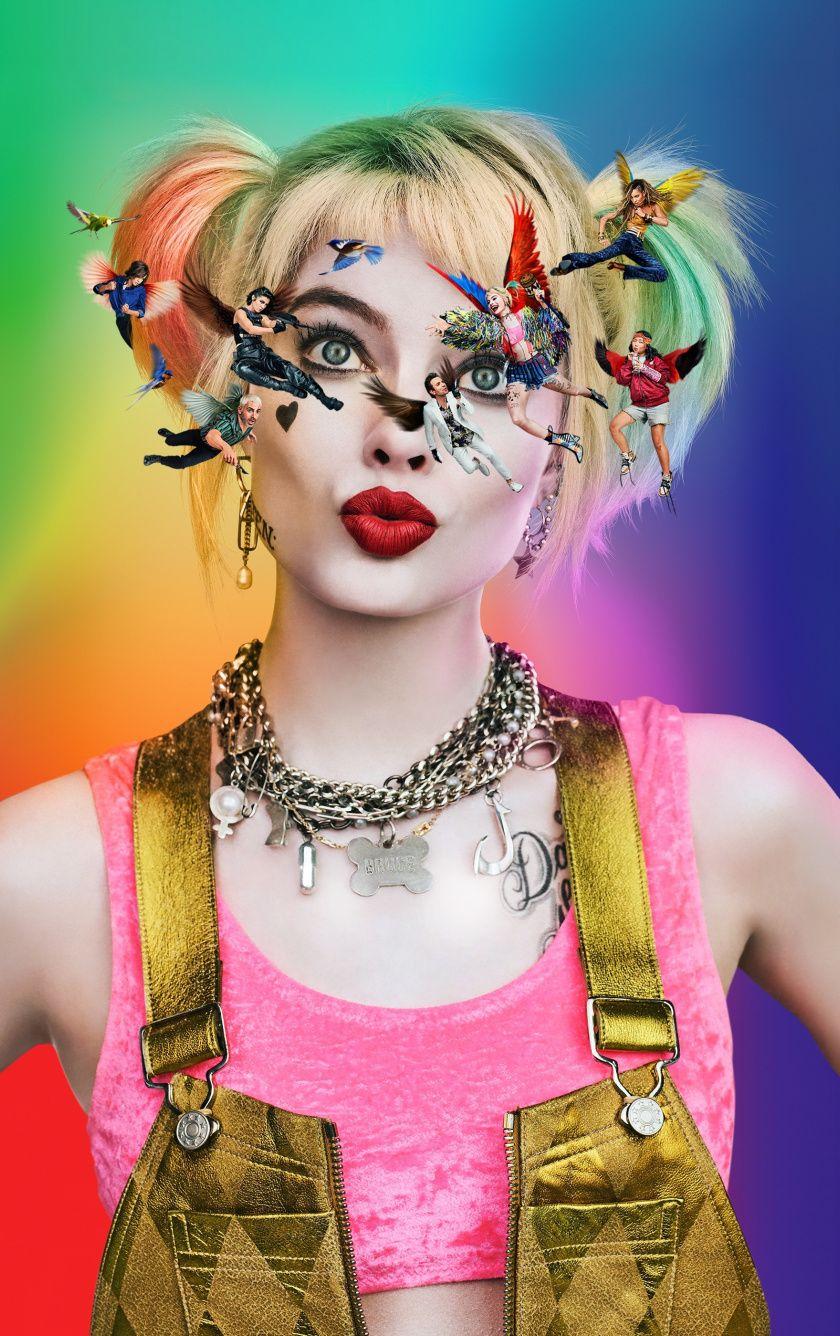 840x1336 Download 2020 movie, Harley Quinn, Birds of Prey wallpaper