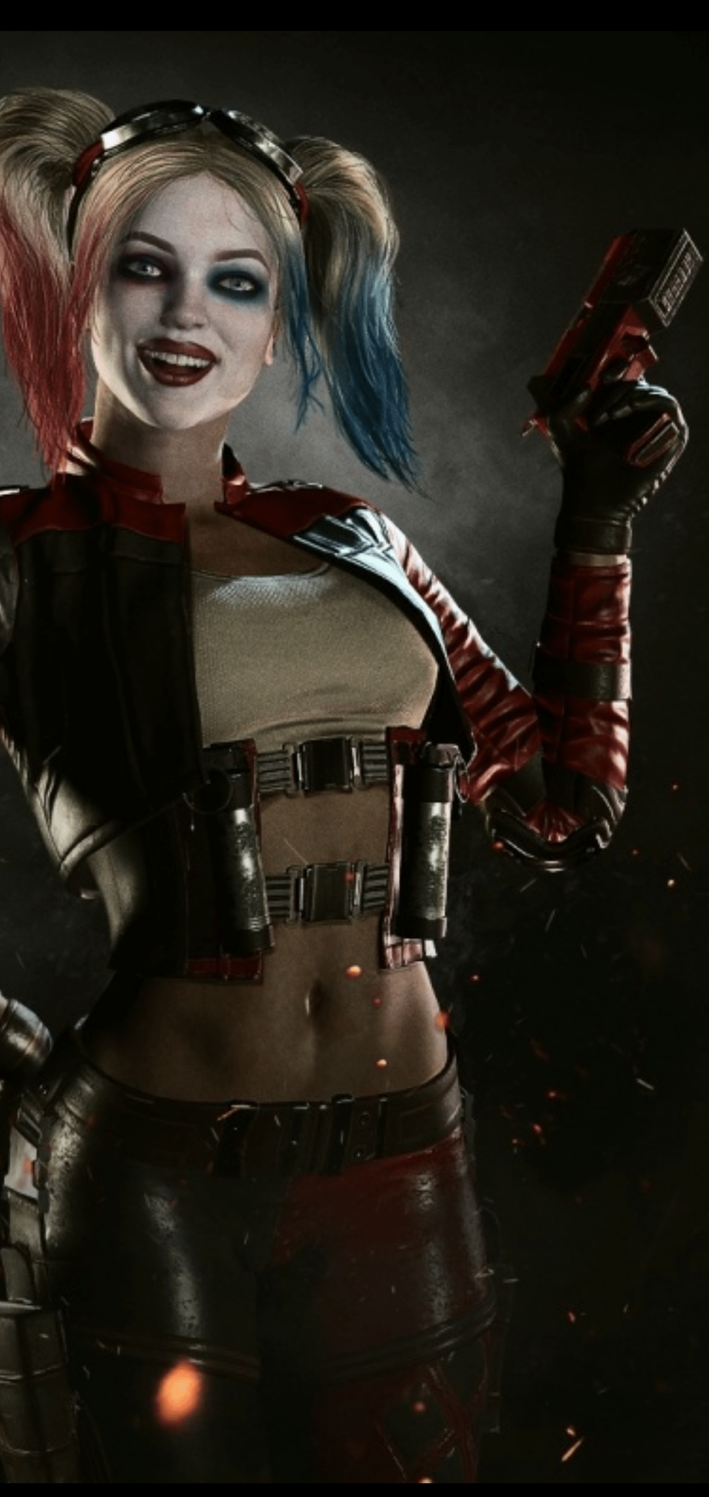 1440x3040 Harley Quinn S10 Wallpaper
