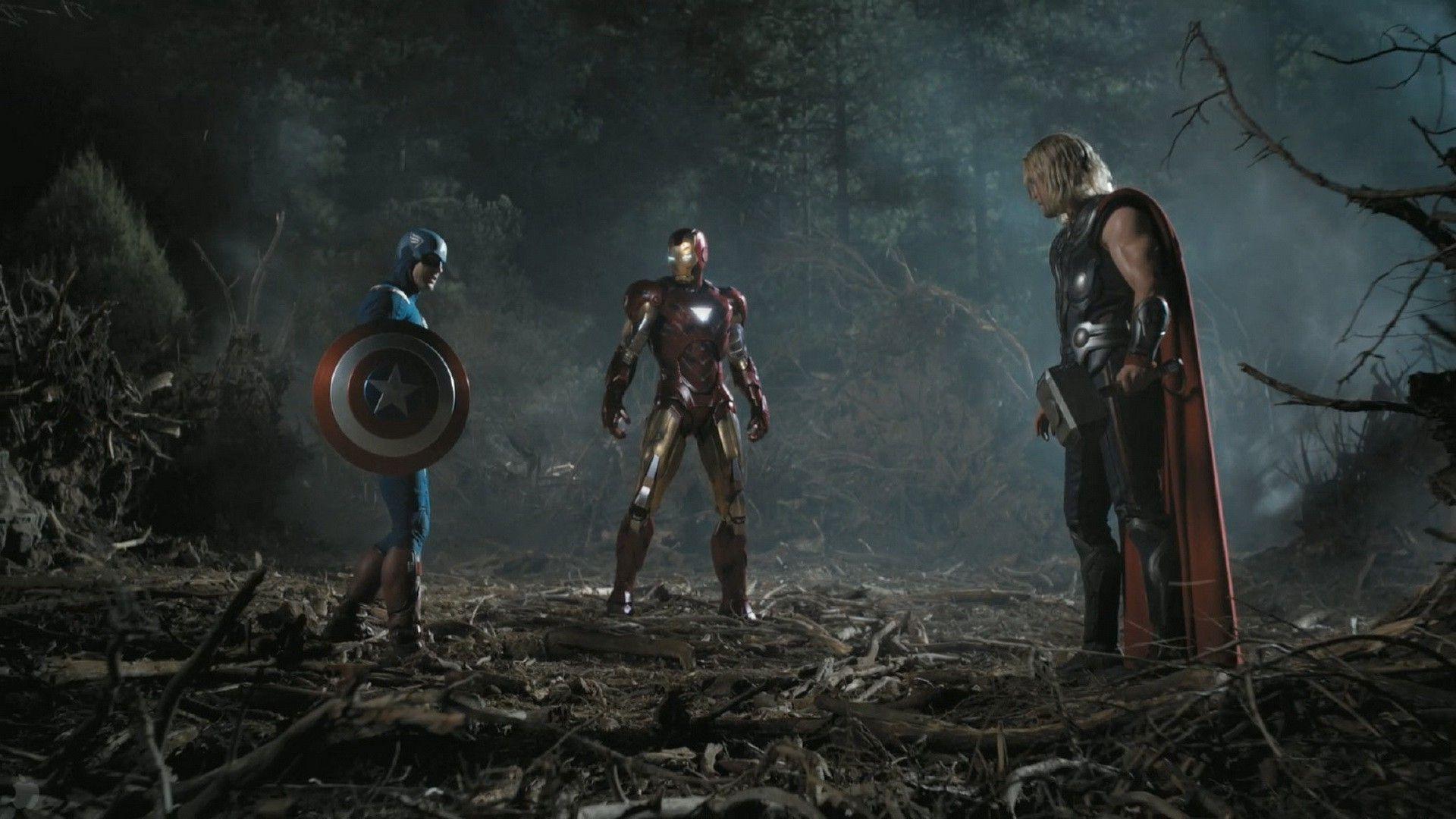 1920x1080 movies, The Avengers, Thor, Iron Man, Captain America, Chris