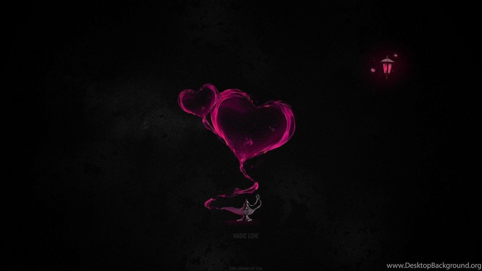 1600x900 Wallpaper Thor Minimalist Abstract Heart Love Black Minimalistic