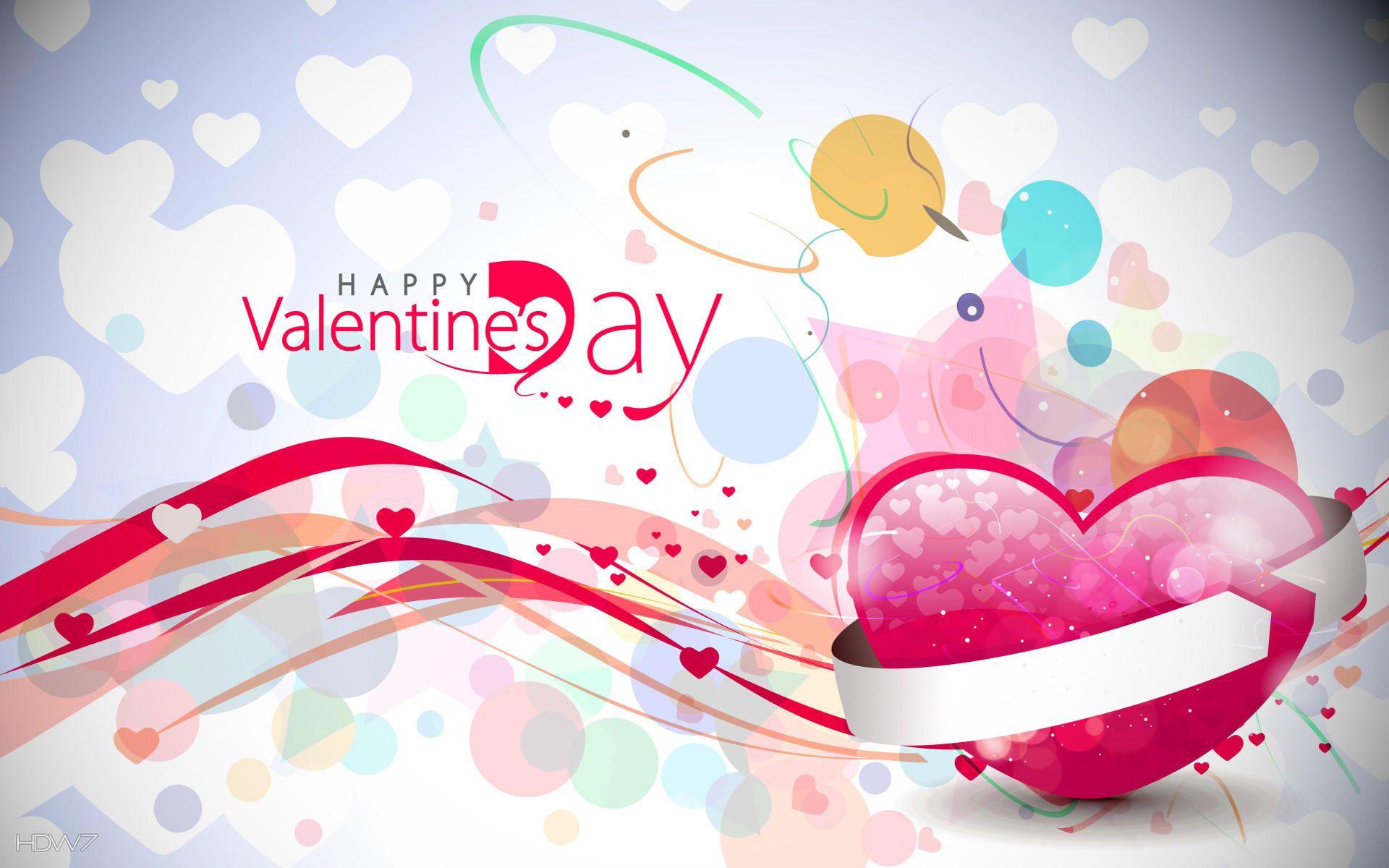 1920x1200 valentines day happy abstract hearts colorful love. HD wallpaper gallery