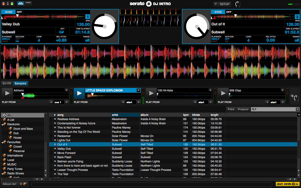 1280x800 Download Serato DJ Intro DJ Software