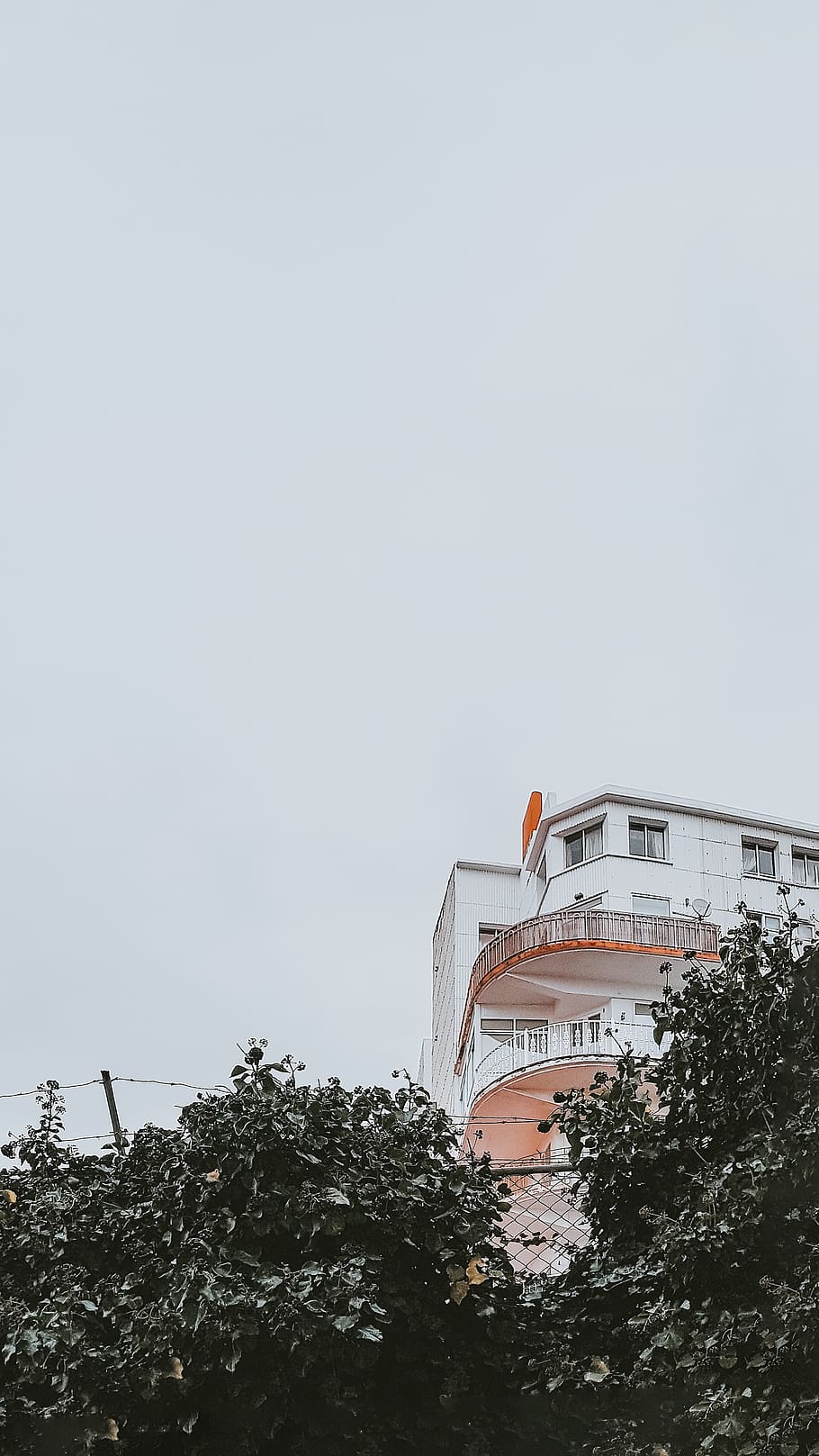 910x1617 HD wallpaper: ferrol, spain, a coruña, galicia, sky, grey, wall