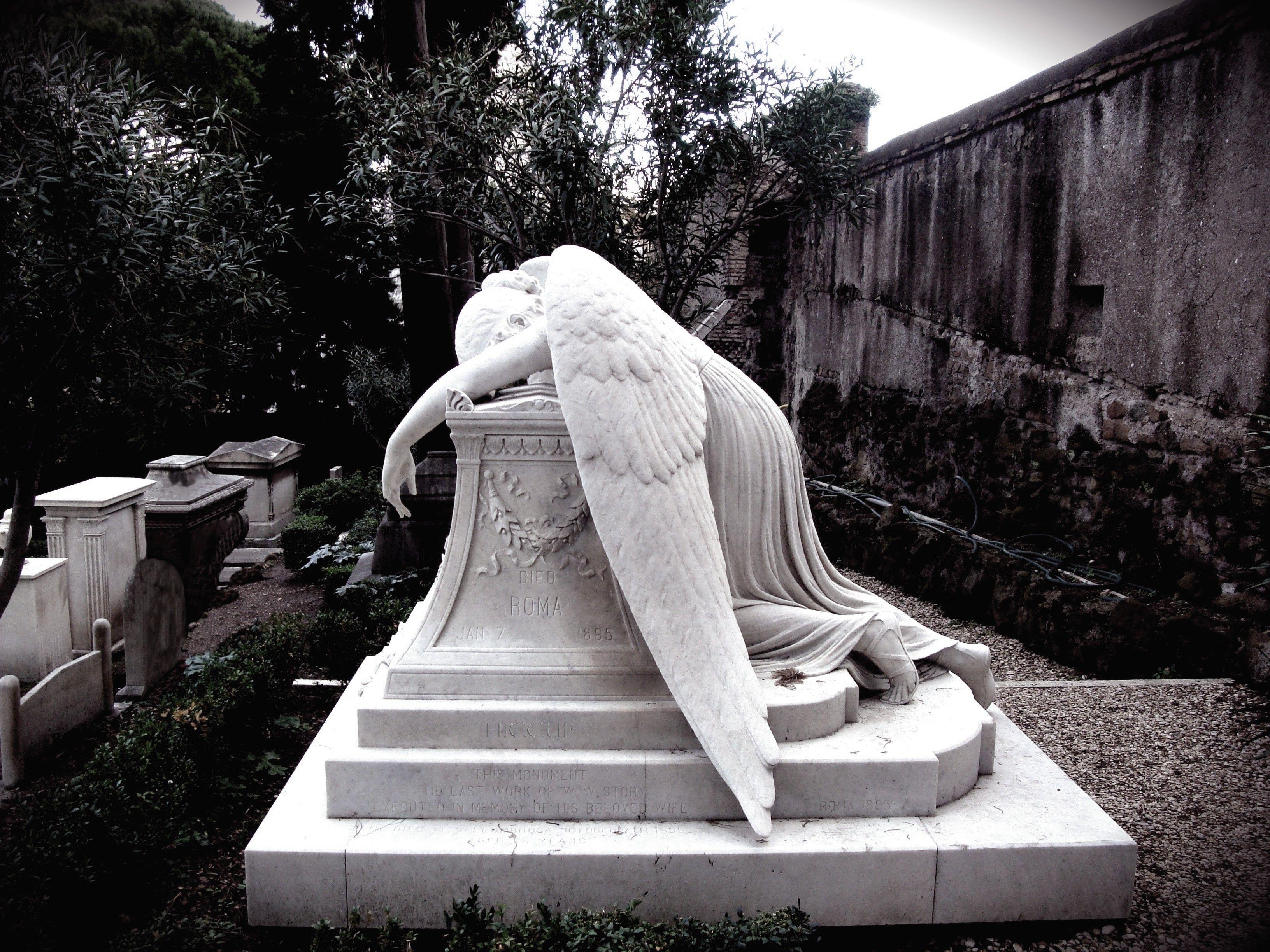 3264x2448 Angel Statue HD Wallpaper and Background Image