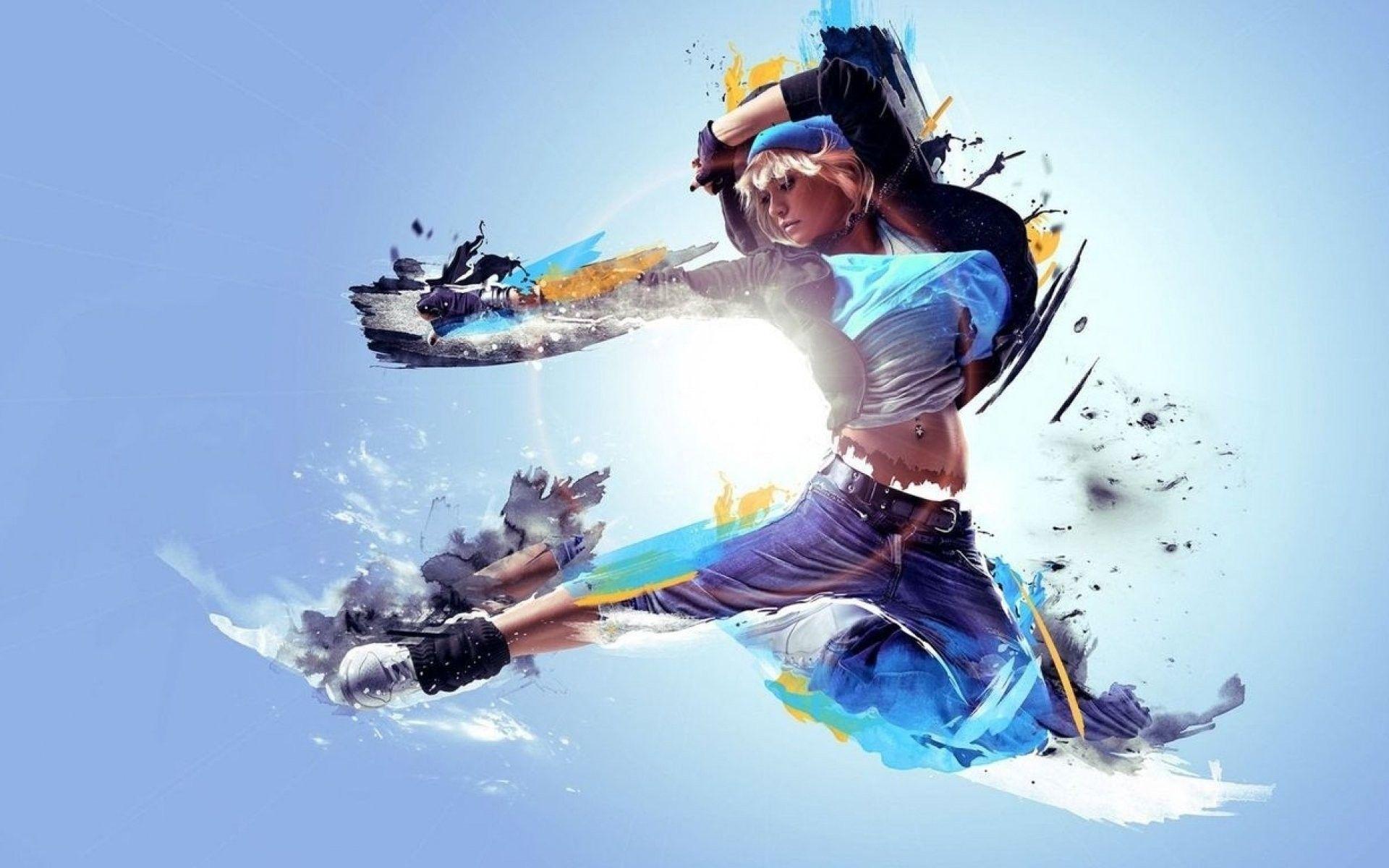 1920x1200 Women, Art Female, Music Wallpaper, Girl, artistic, Dance, Hip