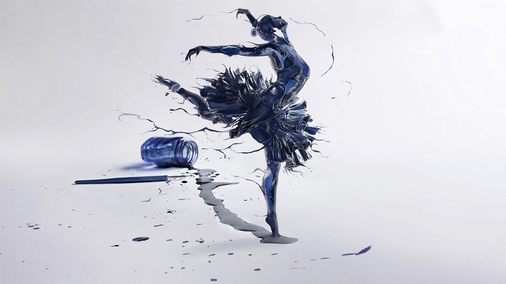 1920x1080 women, Dancers, Dancing, Digital art Wallpaper HD / Desktop and Mobile Background