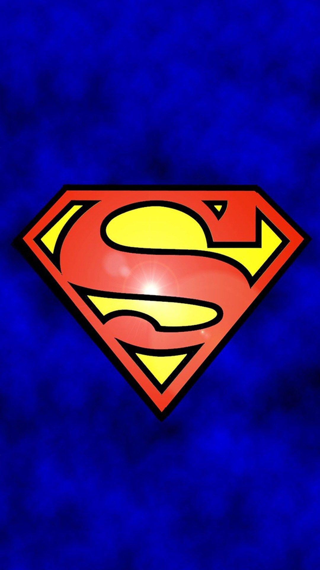1080x1920 Abstract Funny Superman Logo iPhone 8 Wallpaper Wallpaper