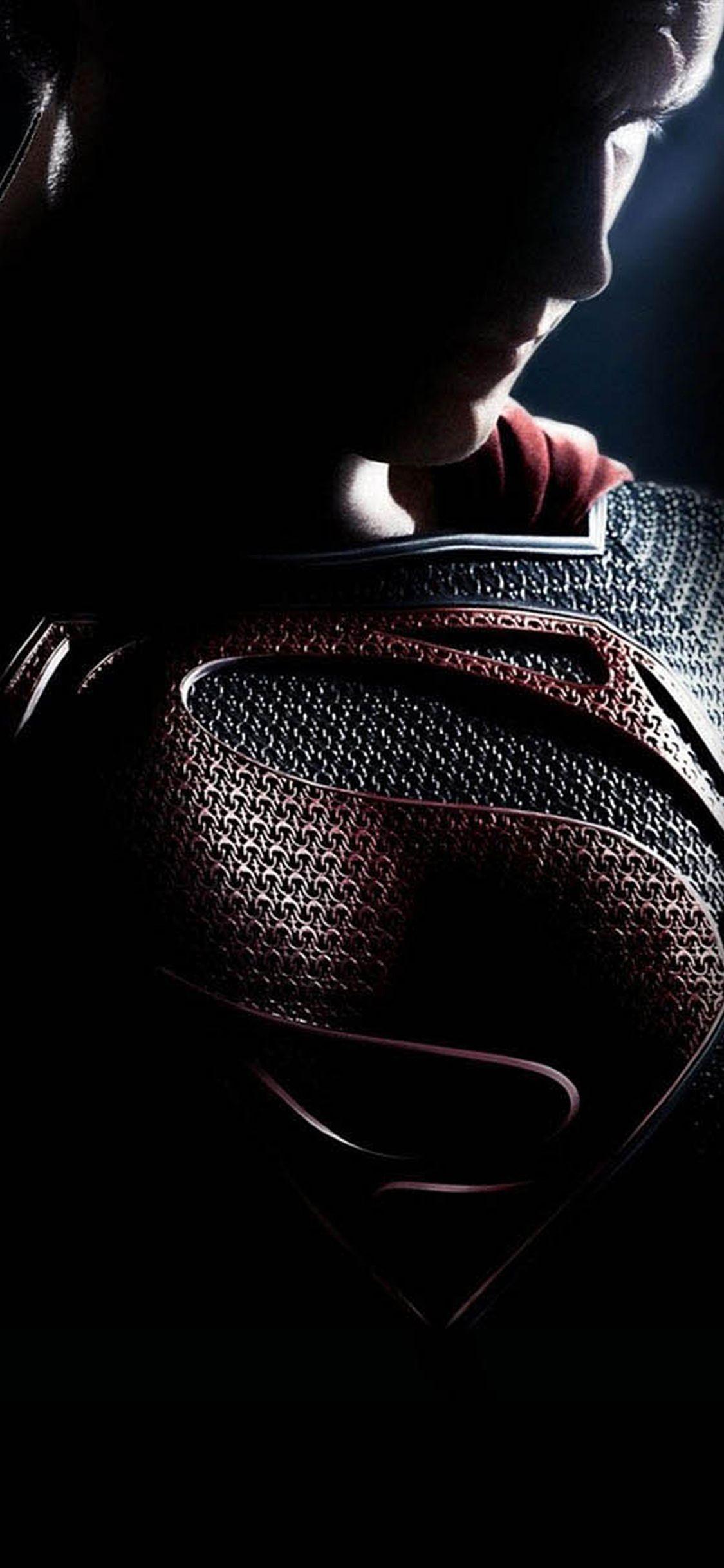 1125x2436 iPhone X wallpaper. superman dark hero