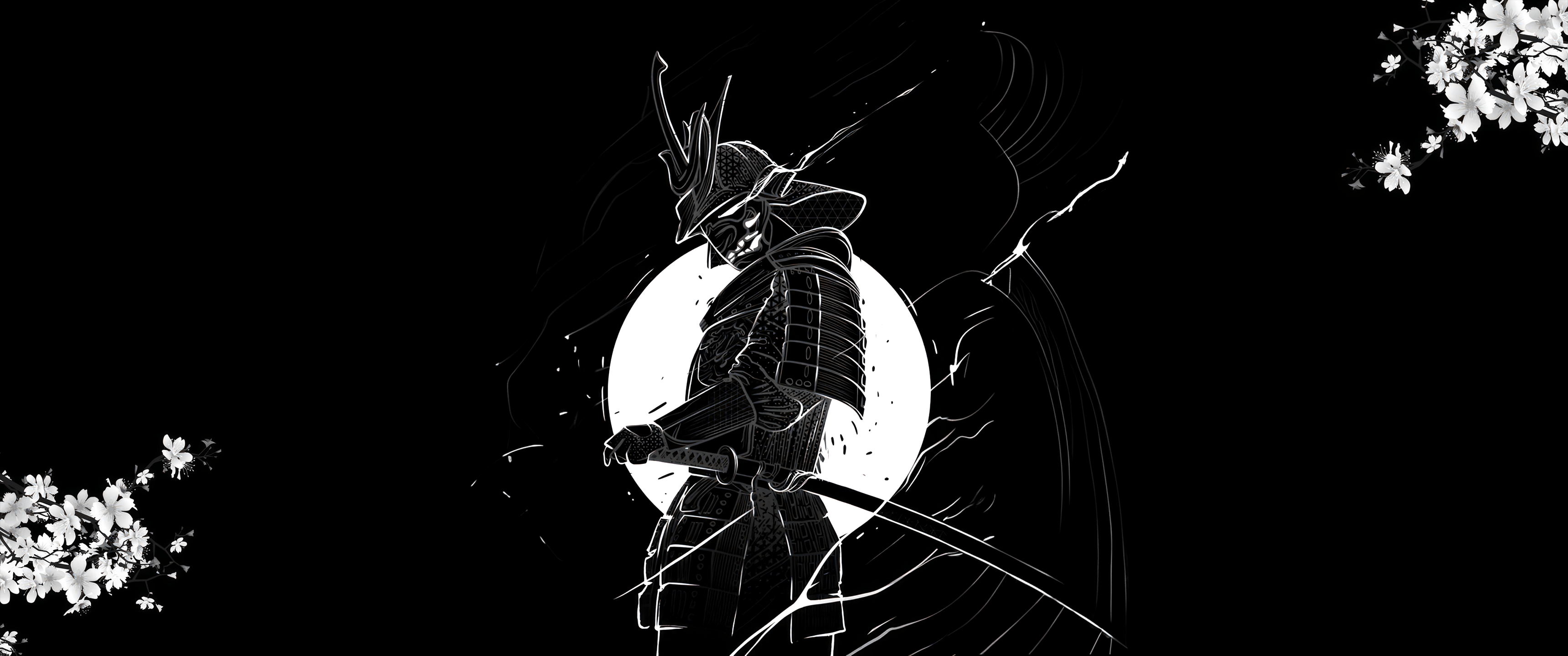3440x1440 侍, Japanese Samurai [3440x1440]