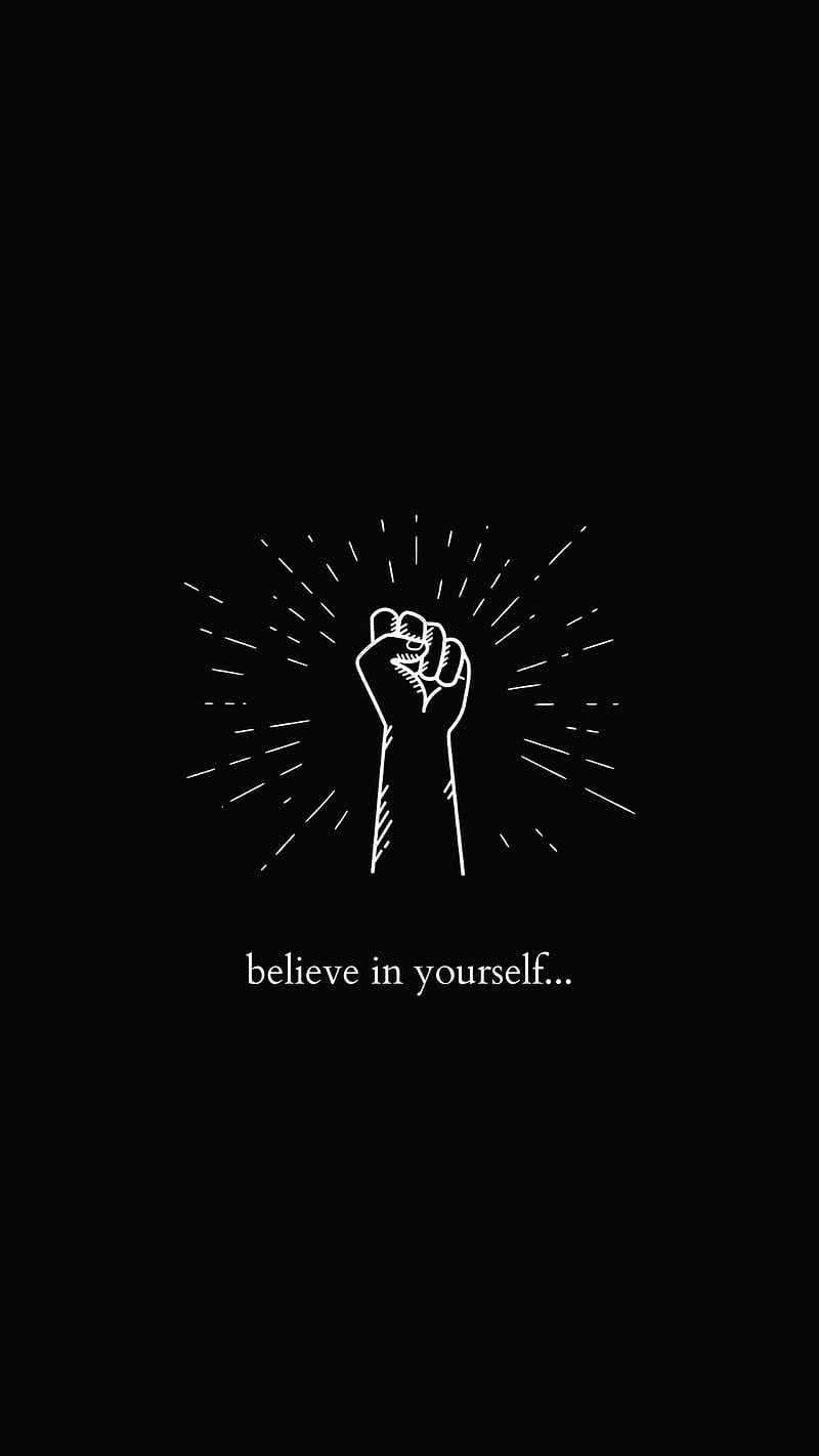 800x1422 Believe, black, brain, brave, dark, idea, mind, motivation, success, yoga, HD phone wallpaper