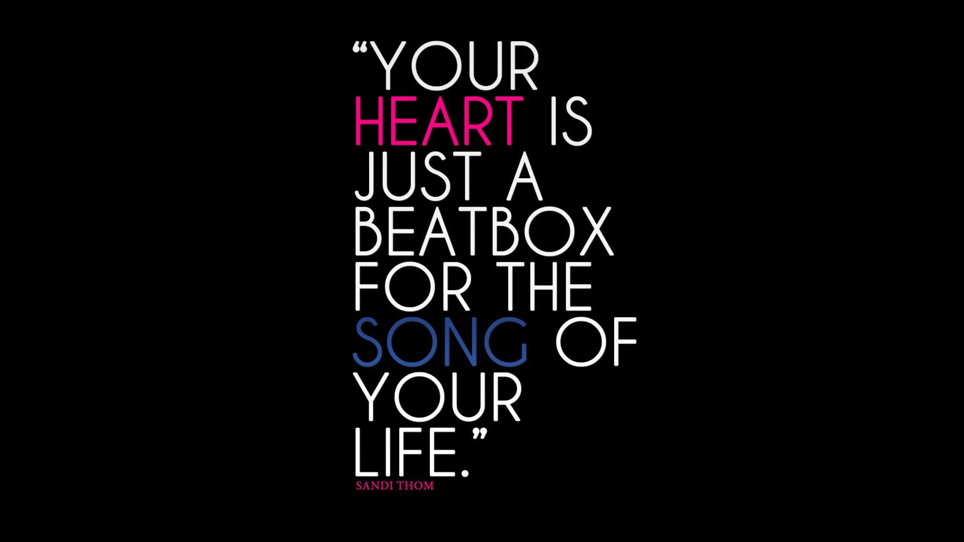 1920x1080 Black background with quote text overlay, motivational, quote, colorful HD wallpaper
