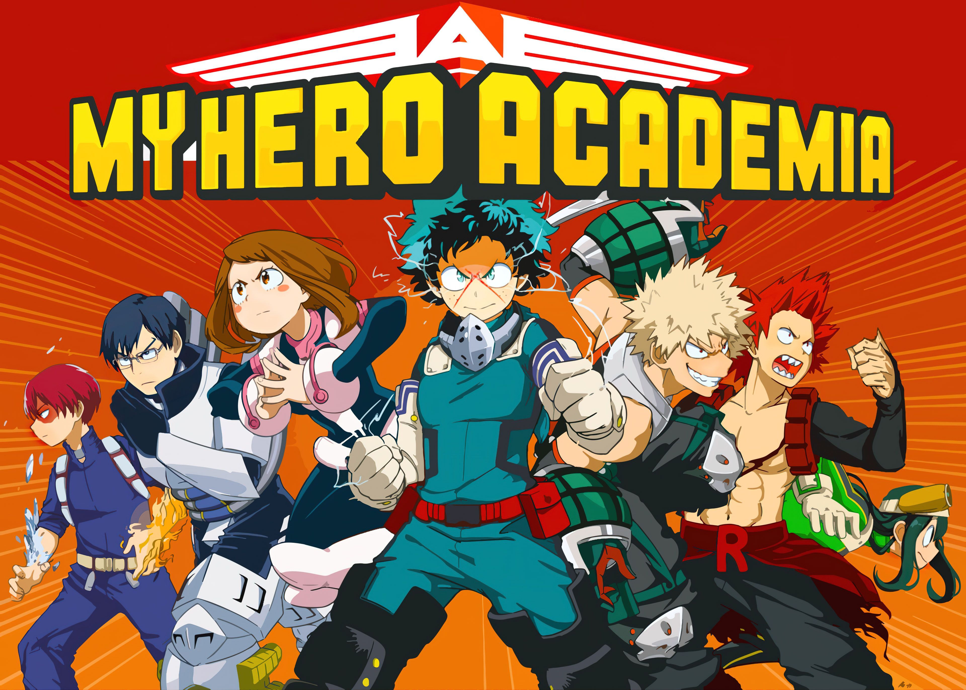 3840x2743 My Hero Academia Wallpaper 4K, Character poster, Shoto Todoroki