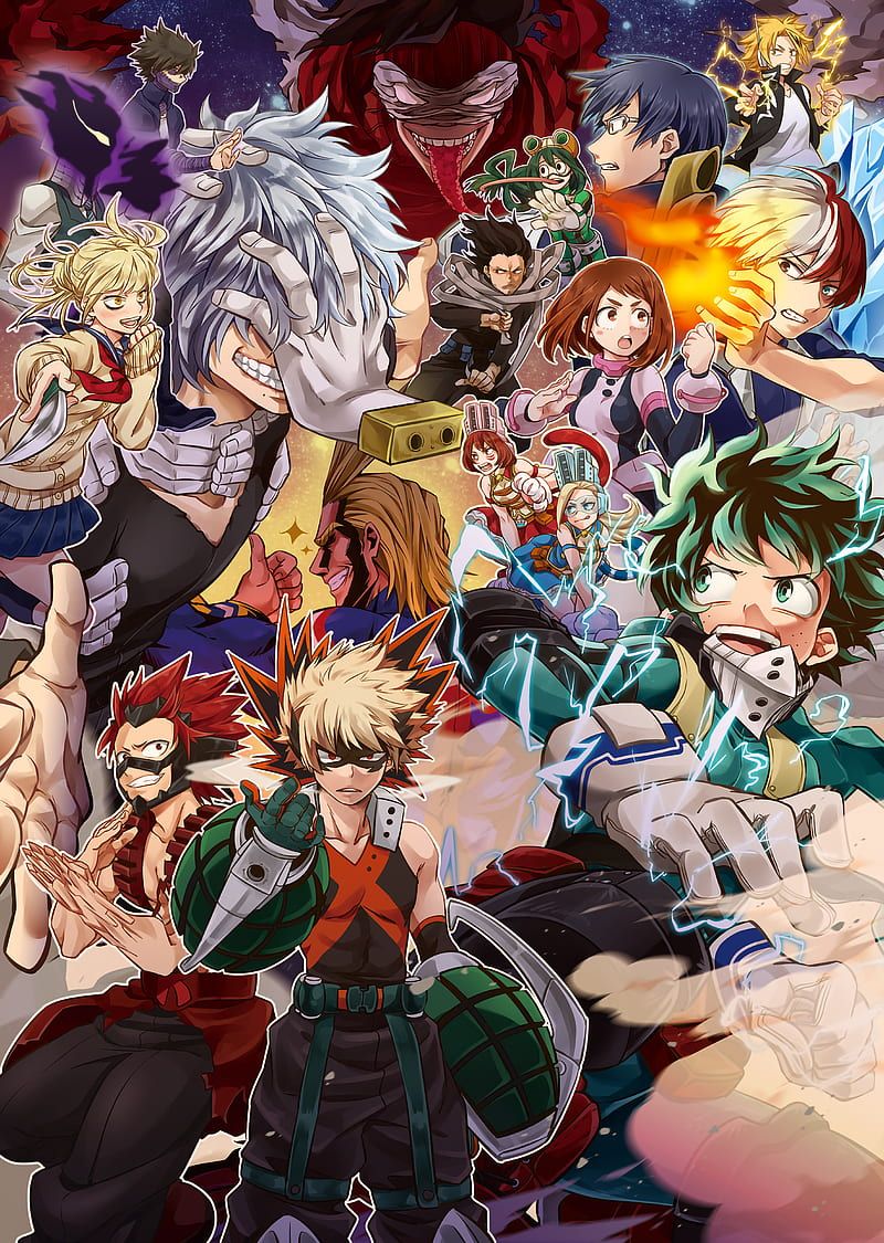 800x1125 My Hero Academia, boku no hiro akademia, HD phone wallpaper