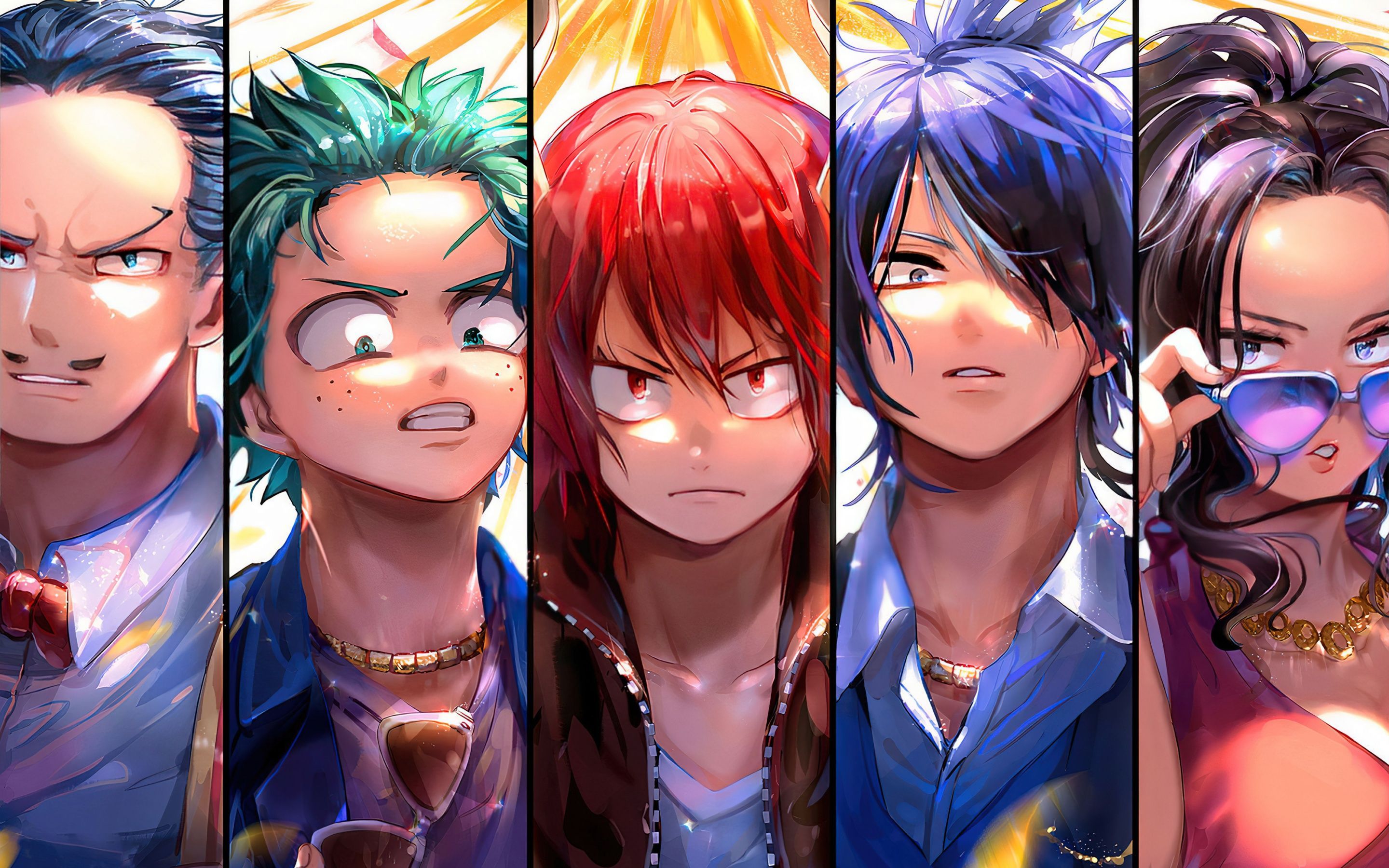 2880x1800 My Hero Academia Wallpaper 4K, Vertical, Character poster